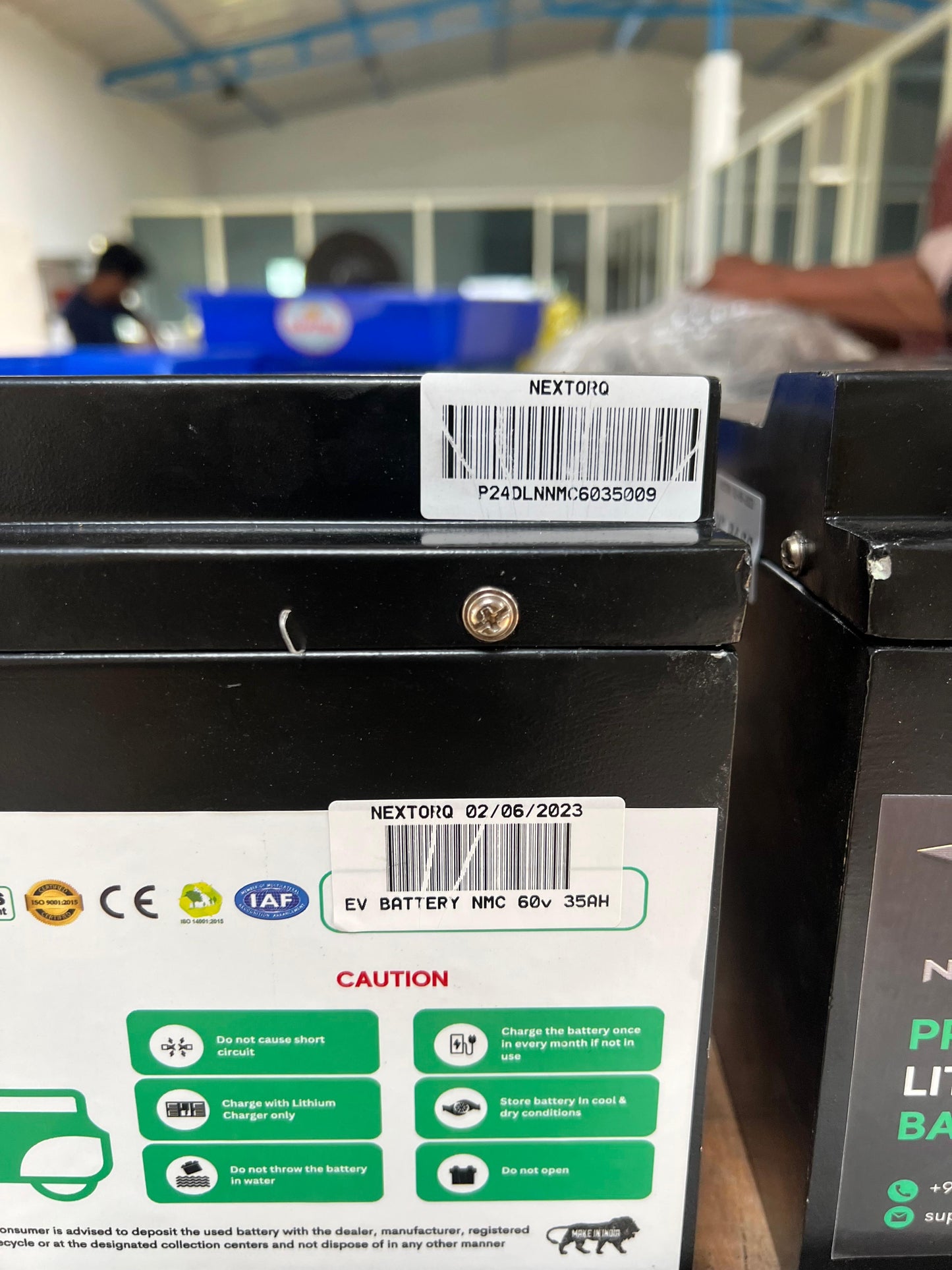 LITHIUM ION BATTERY