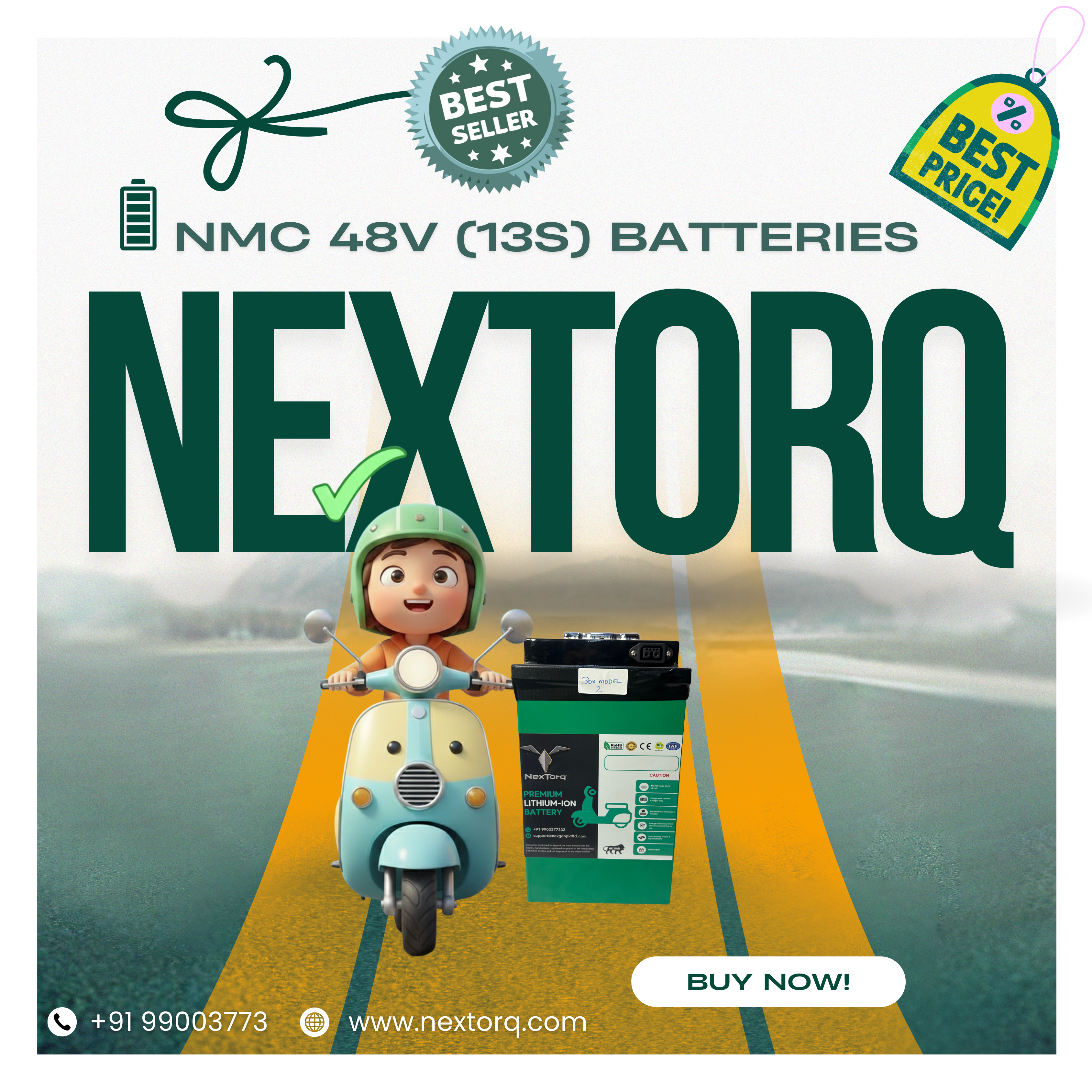 NMC 48V (13S) BATTERIES