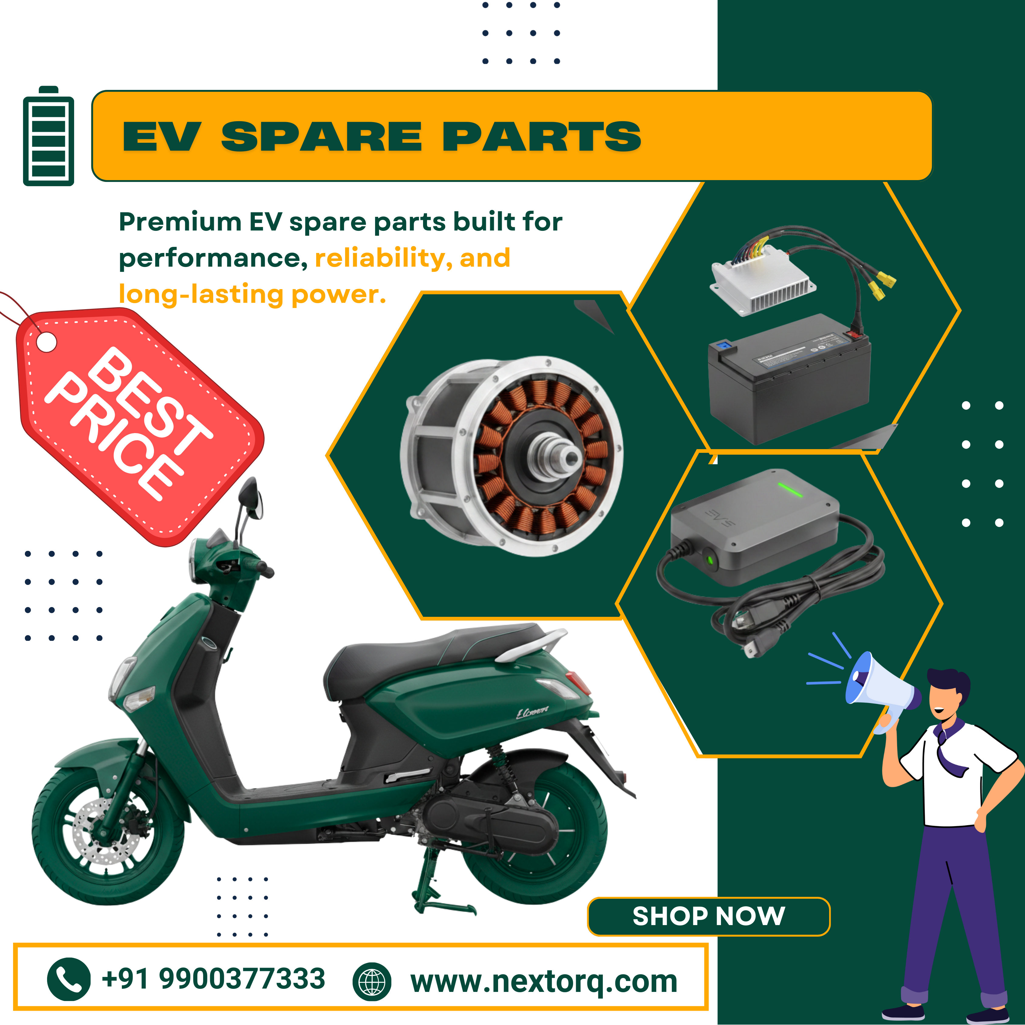 EV spare parts