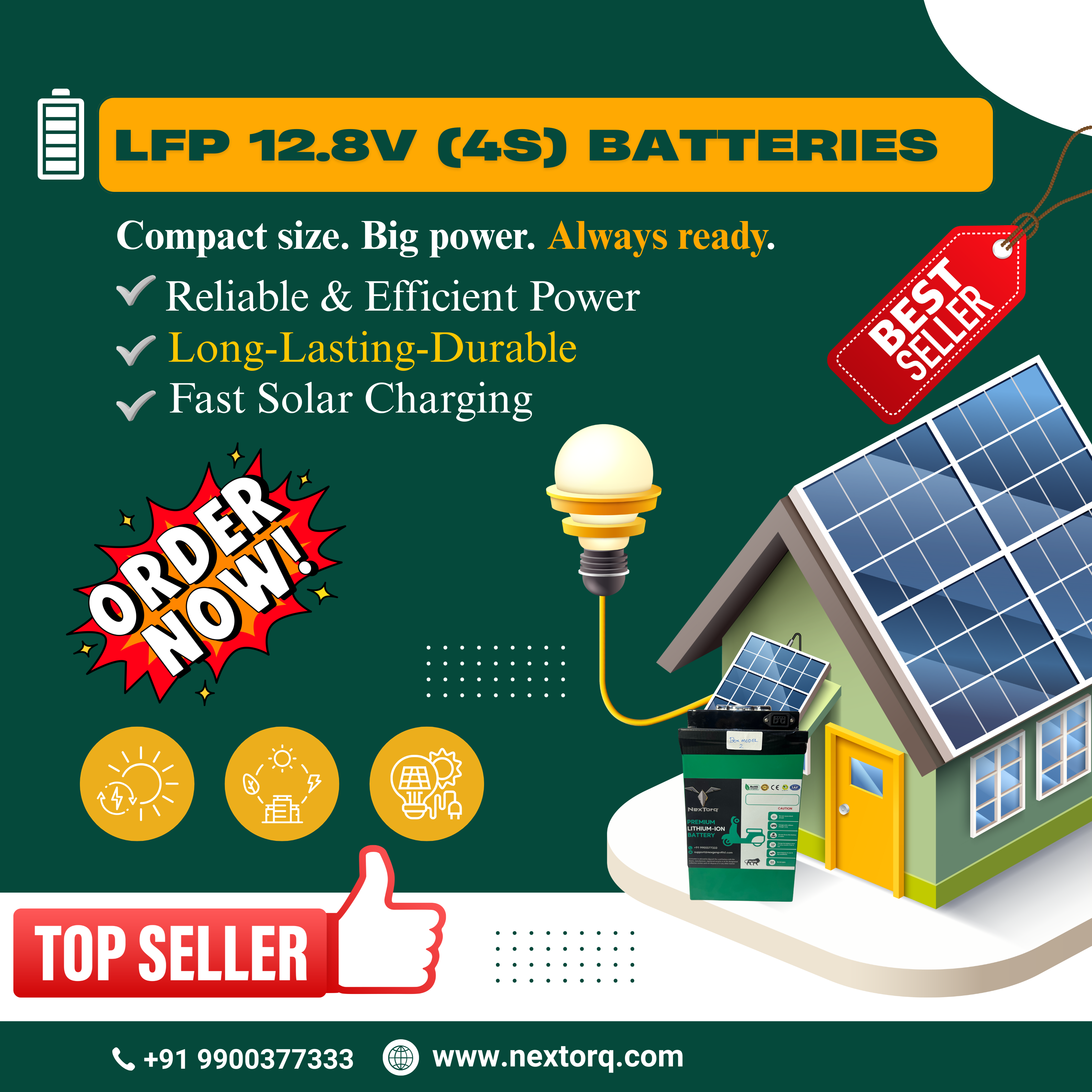 LFP 12.8V (4S) BATTERIES