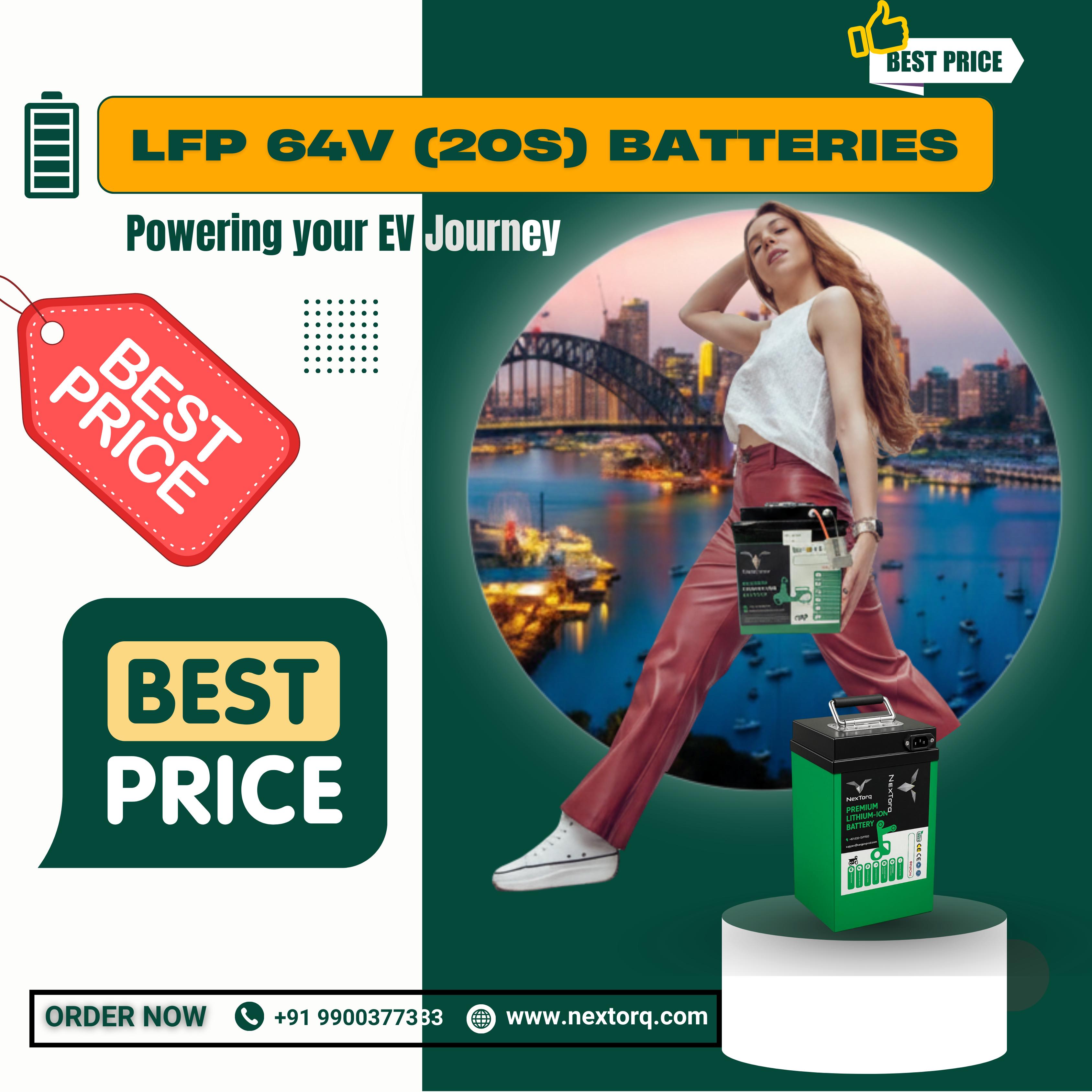 LFP 64V (20S) BATTERIES