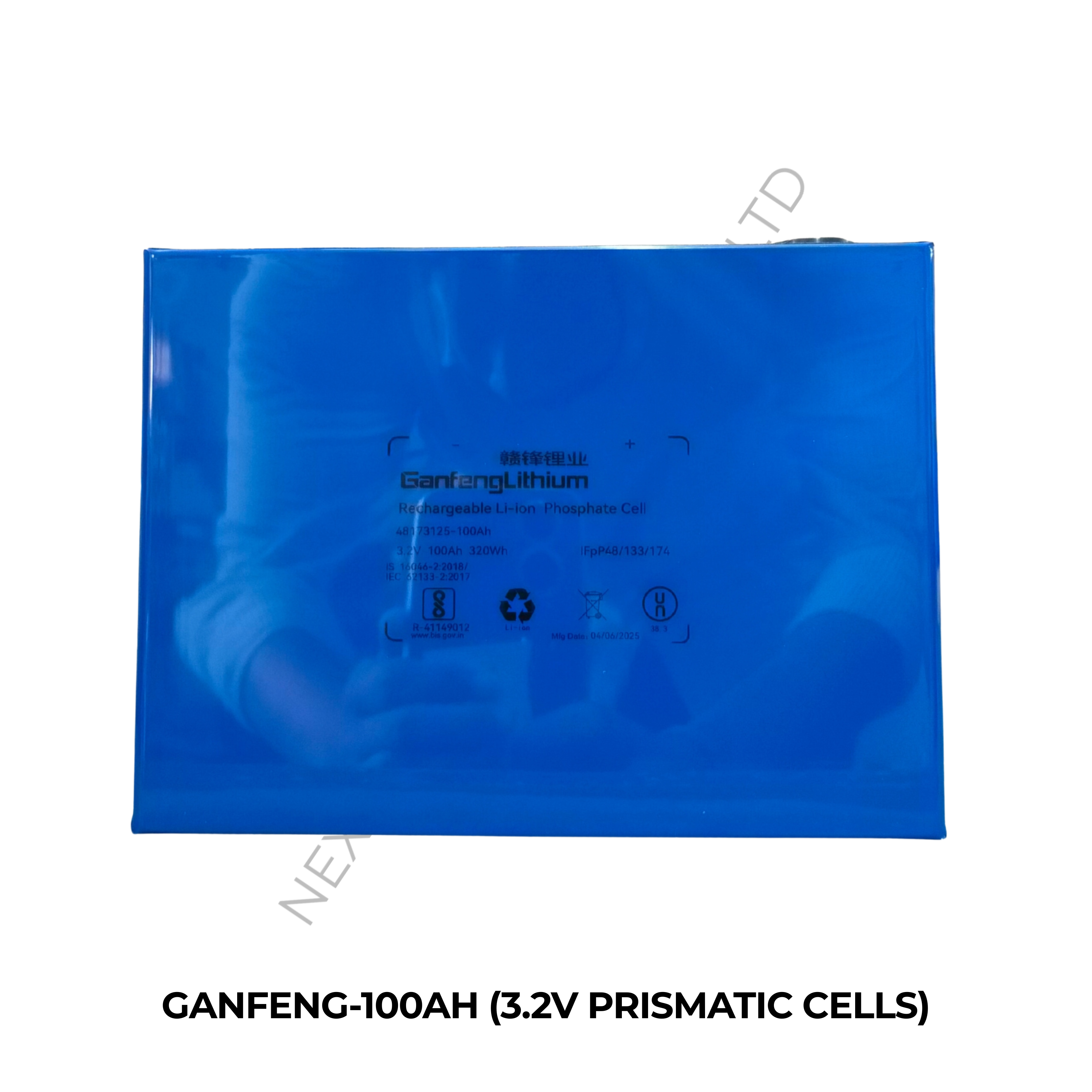 GANFENG-100AH (3.2V PRISMATIC CELLS)