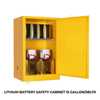 LITHIUM BATTERY SAFETY CABINET 15 GALLON/58LTR