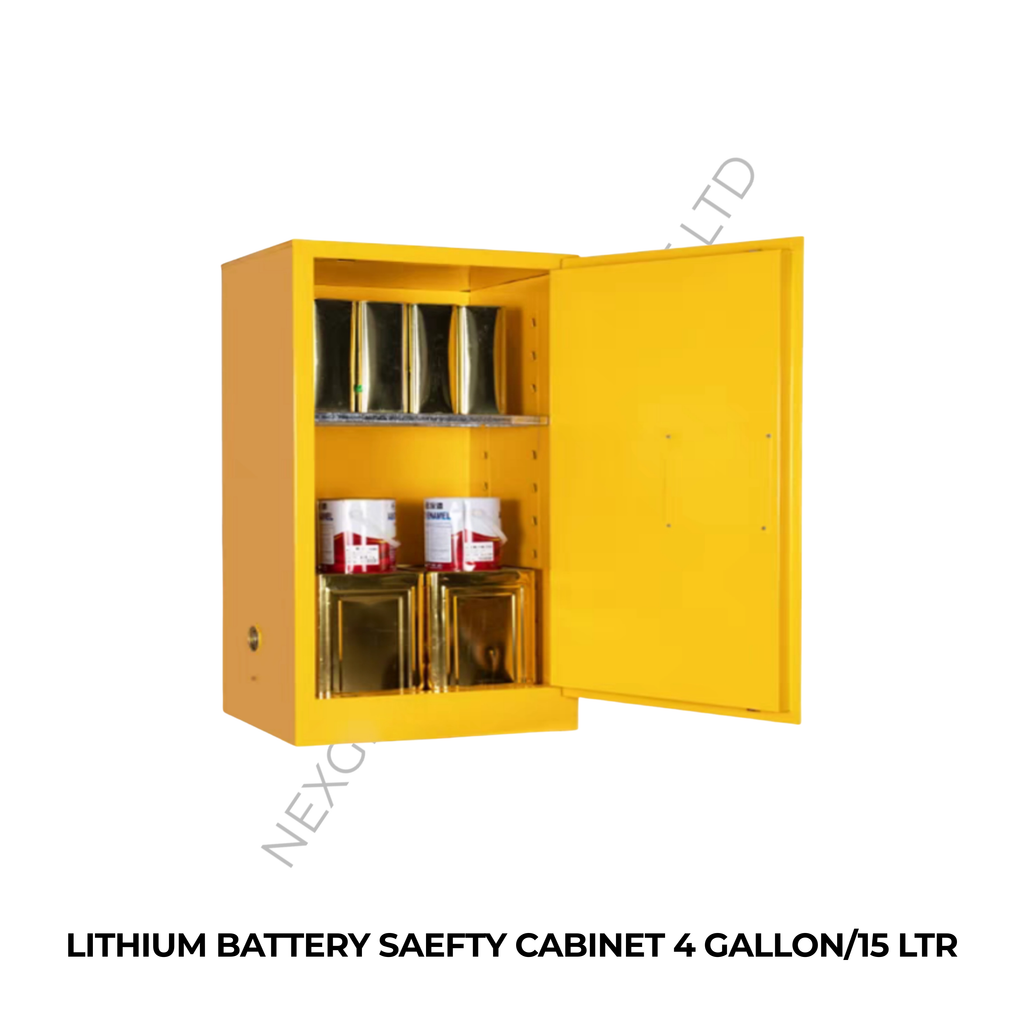 LITHIUM BATTERY SAEFTY CABINET 4 GALLON/15 LTR