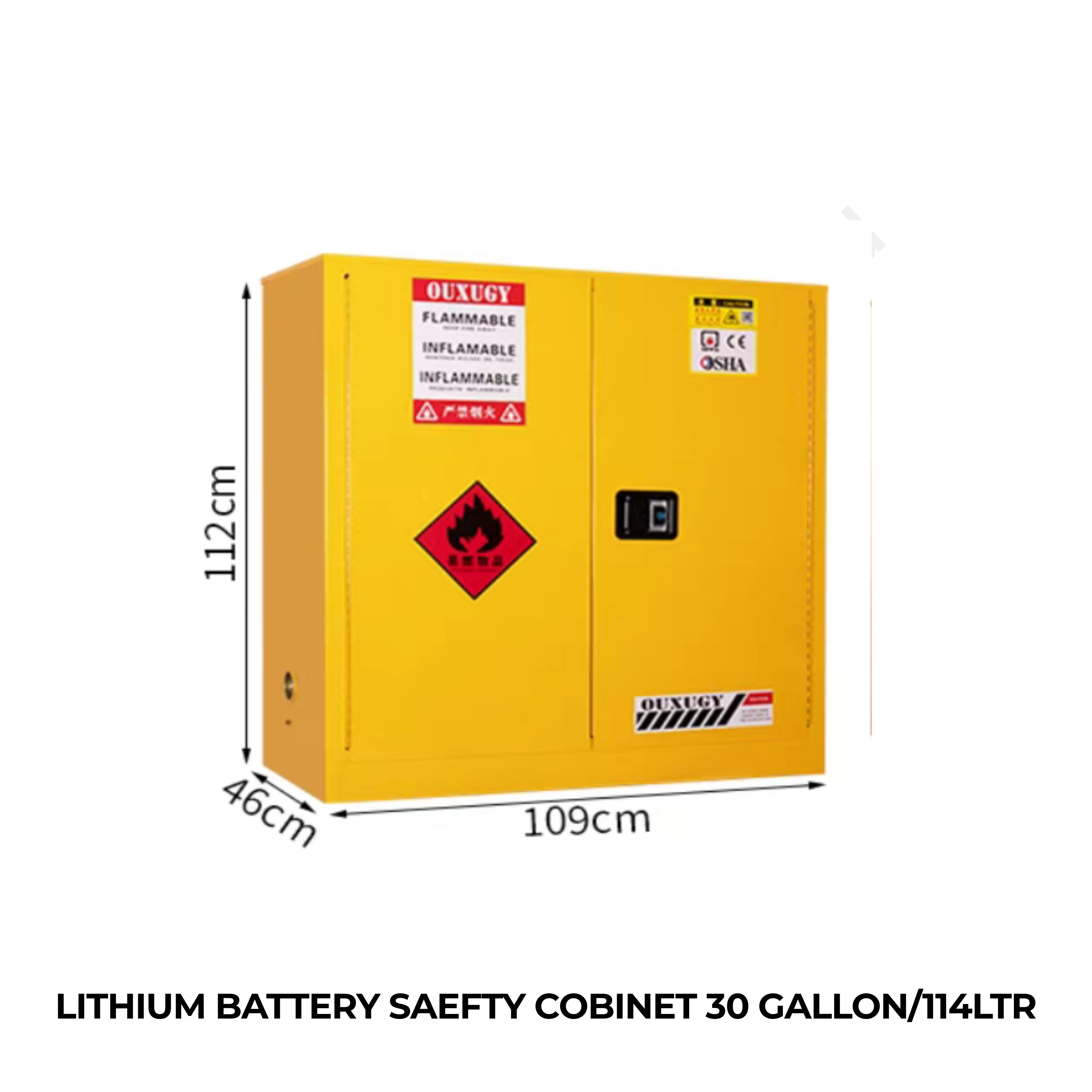 LITHIUM BATTERY SAEFTY COBINET 30 GALLON/114LTR