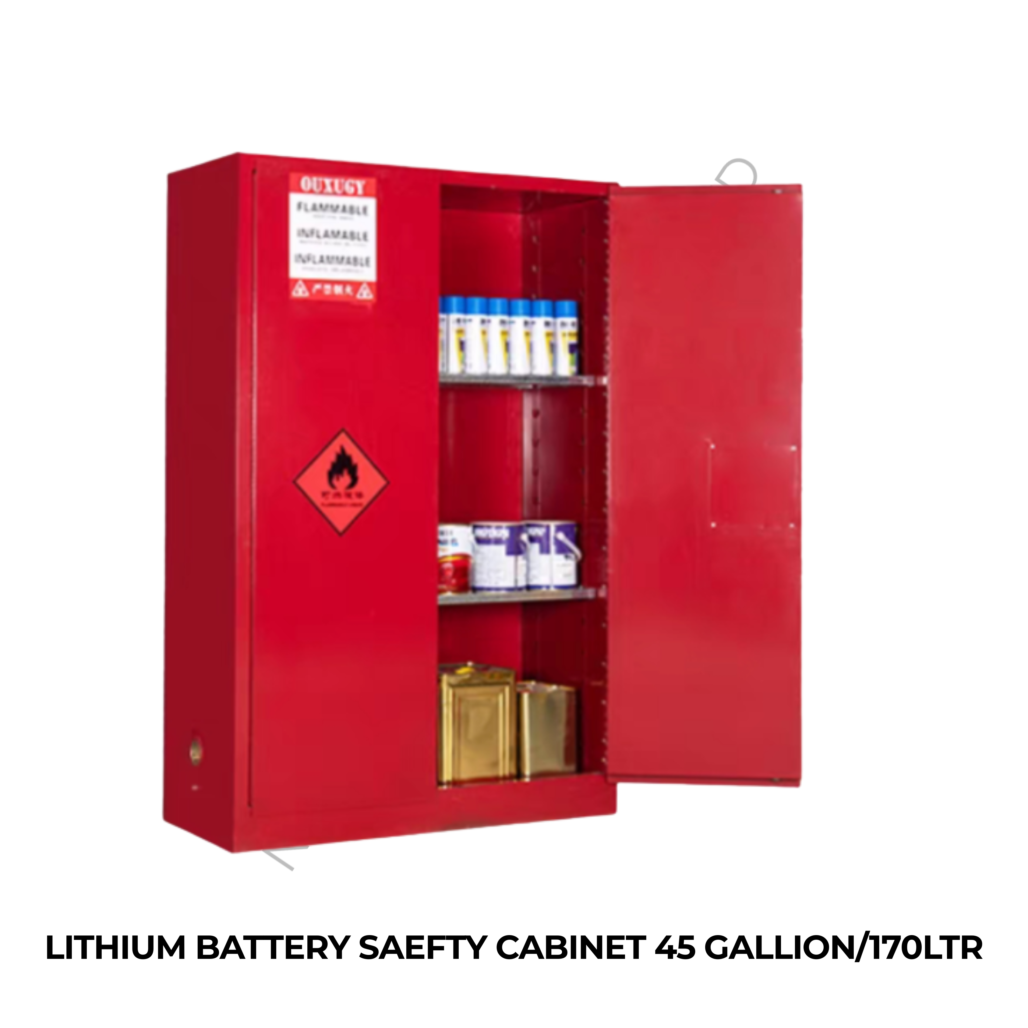 LITHIUM BATTERY SAEFTY CABINET 45 GALLION/170LTR