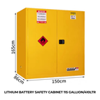 LITHIUM BATTERY SAFETY CABINET 115 GALLION/410LTR
