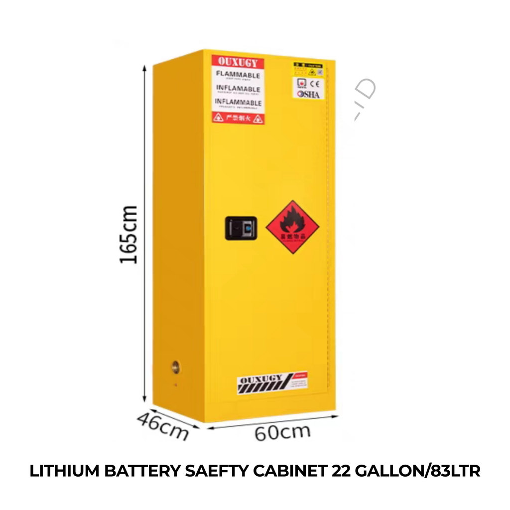 LITHIUM BATTERY SAEFTY CABINET 22 GALLON/83LTR
