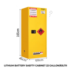 LITHIUM BATTERY SAEFTY CABINET 22 GALLON/83LTR