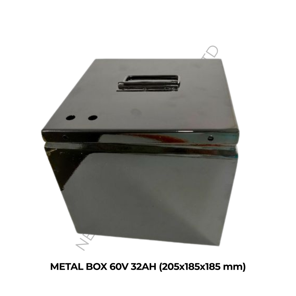 METAL BOX 60V 32AH (205x185x185 mm)