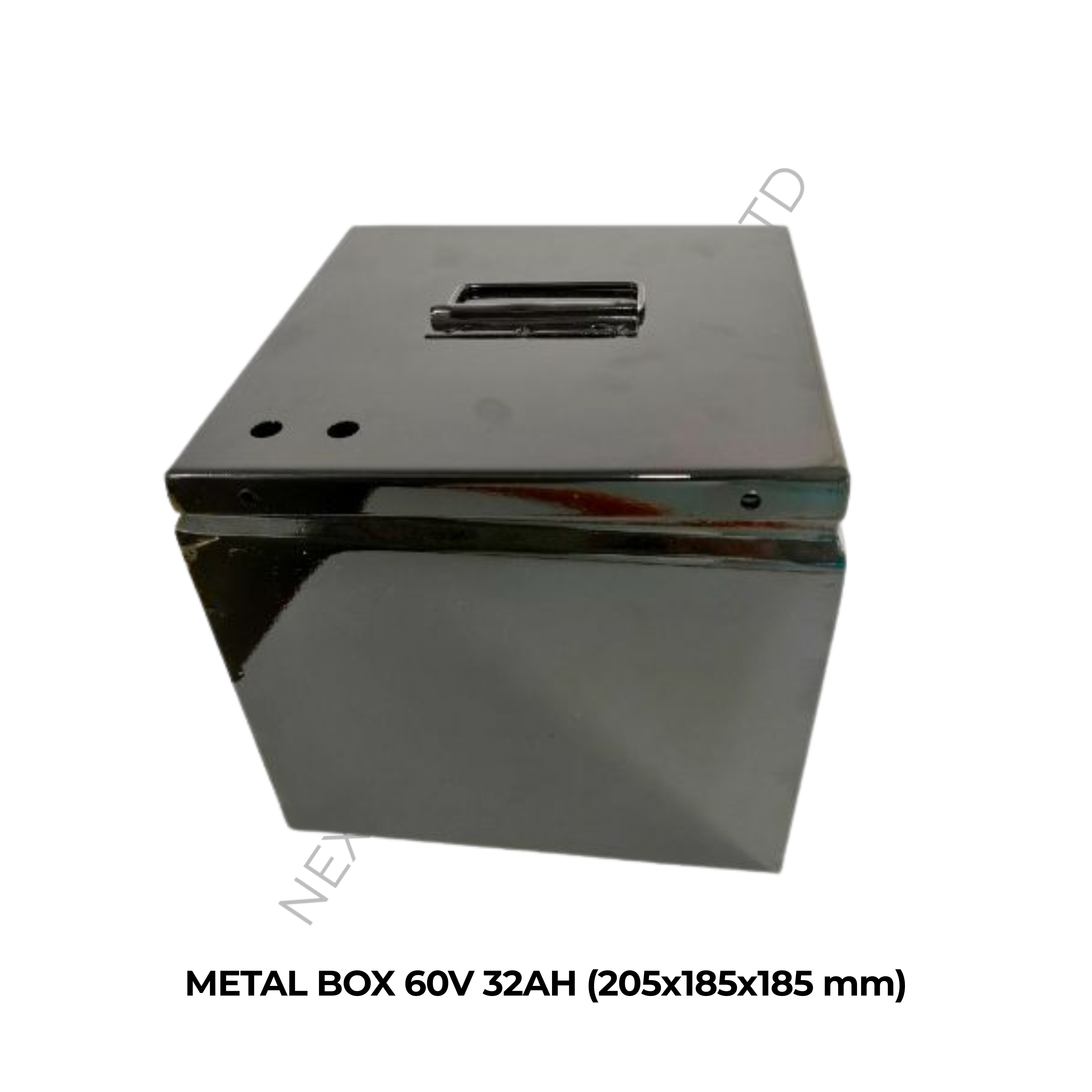 METAL BOX 60V 32AH (205x185x185 mm)
