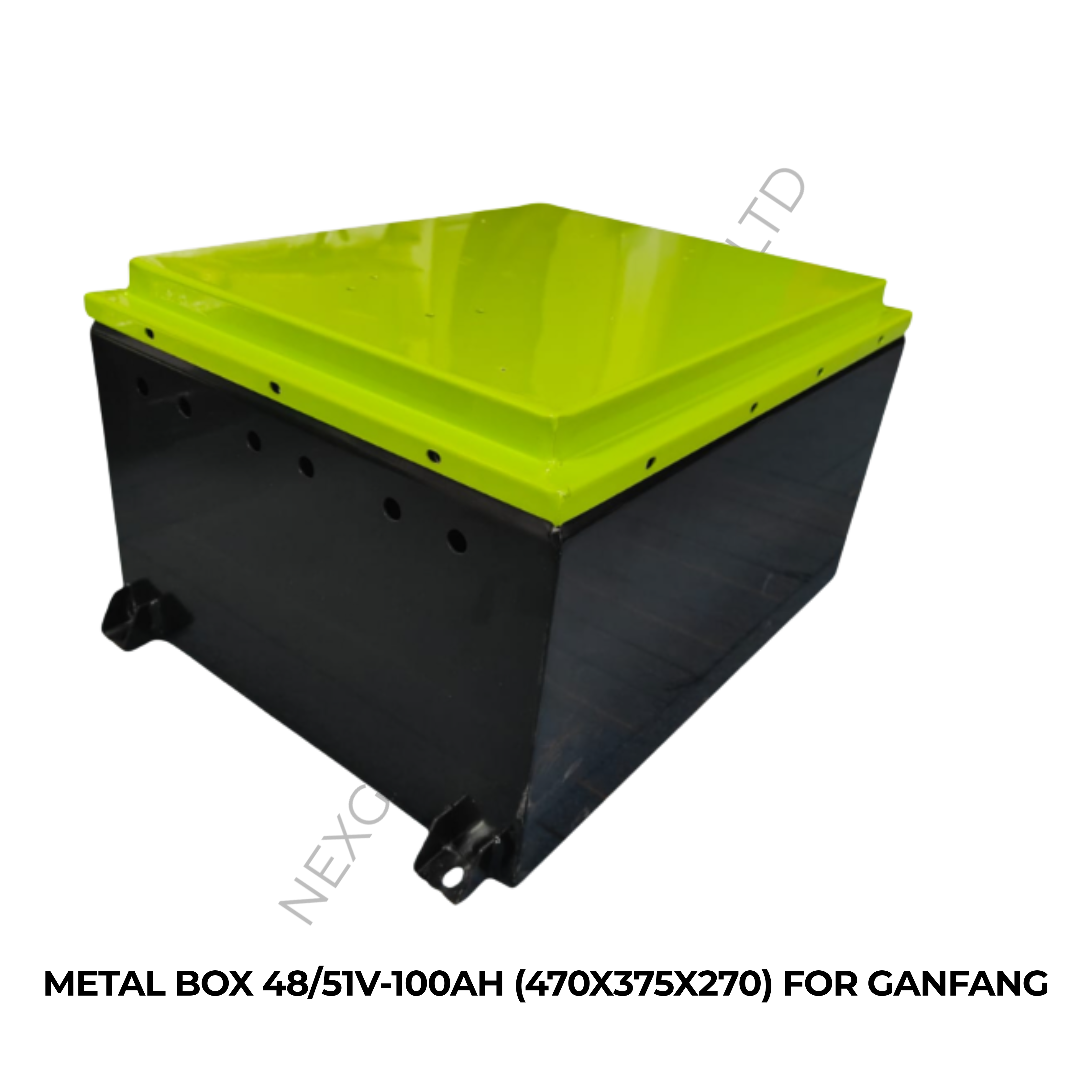 METAL BOX 48/51V-100AH (470X375X270) FOR GANFANG