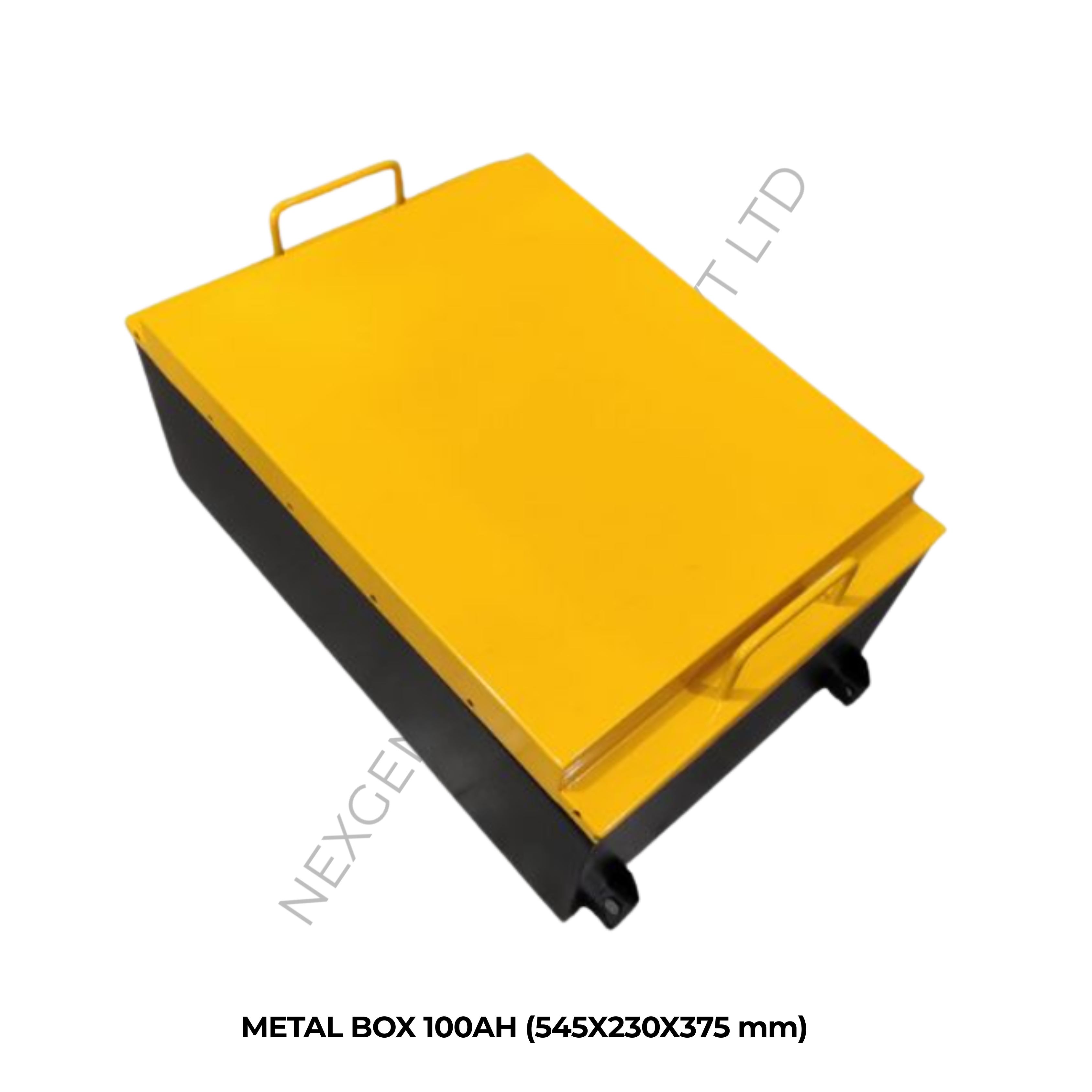 METAL BOX 100AH (545X230X375 mm)