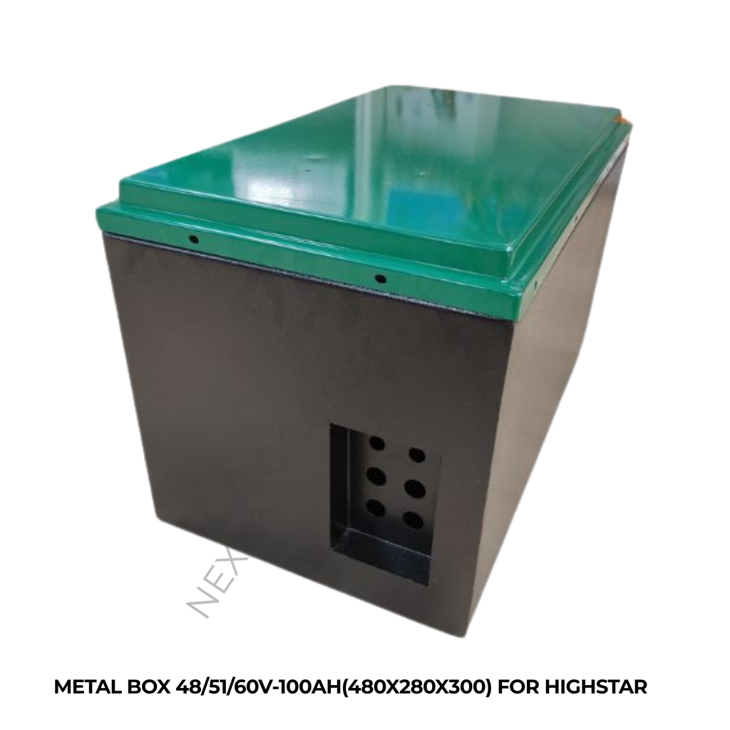 METAL BOX 48/51/60V-100AH(480X280X300) FOR HIGHSTAR