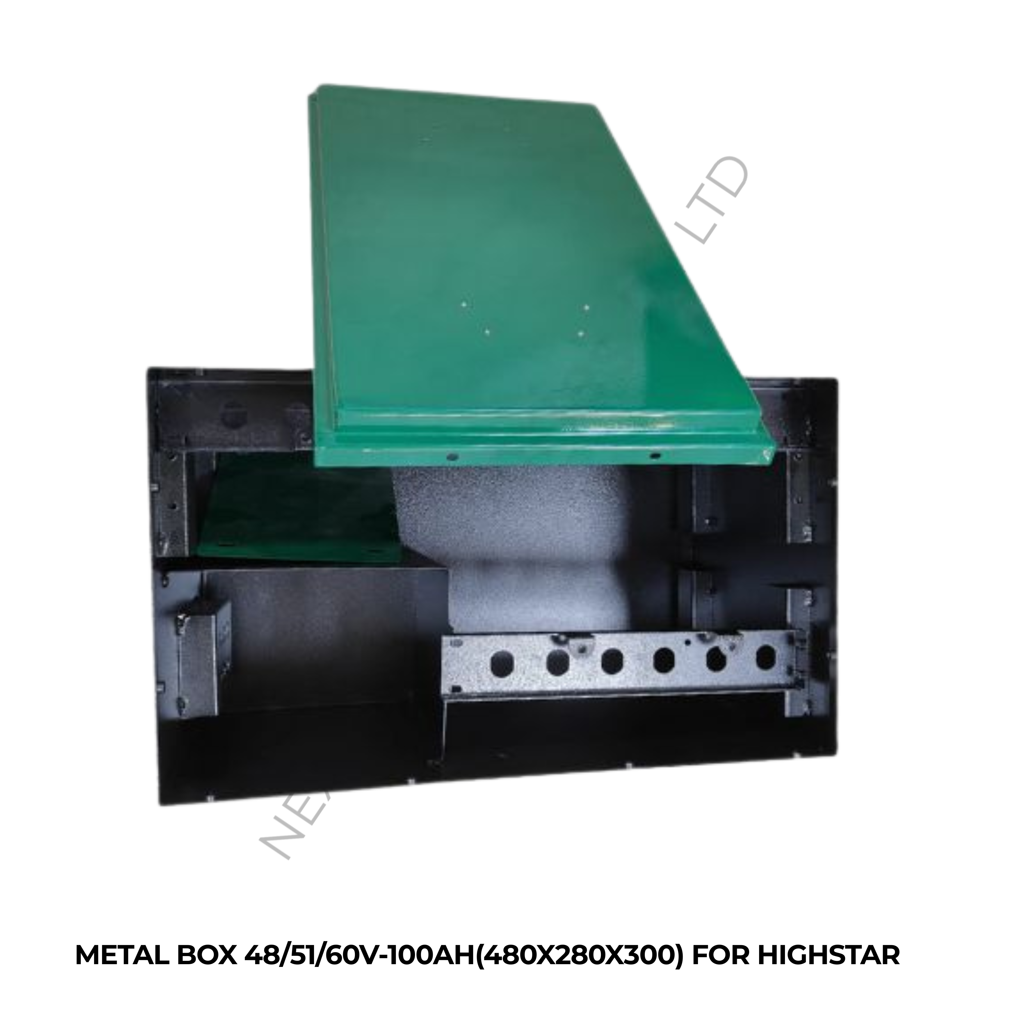 METAL BOX 48/51/60V-100AH(480X280X300) FOR HIGHSTAR