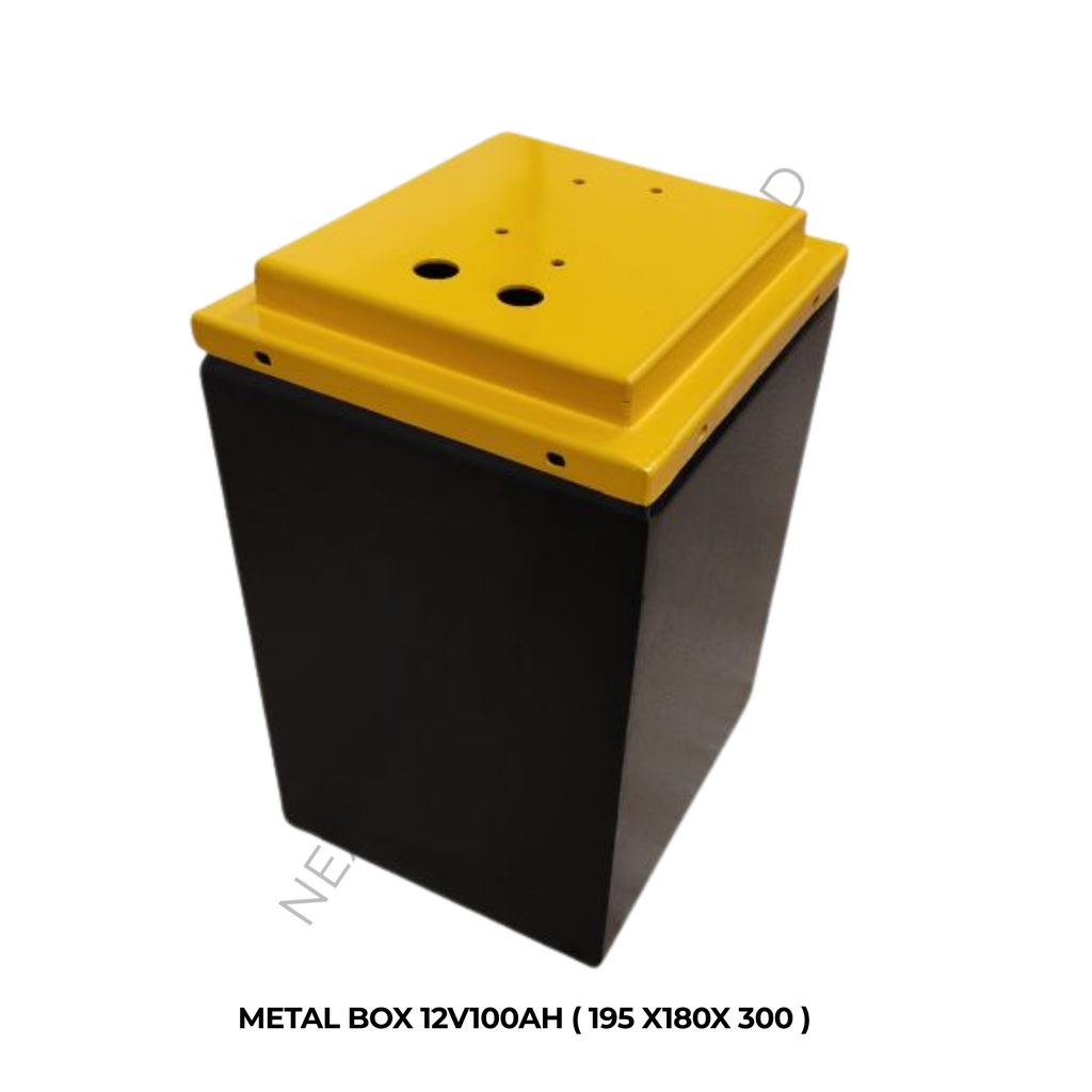 METAL BOX 12V100AH ( 195 X180X 300 )