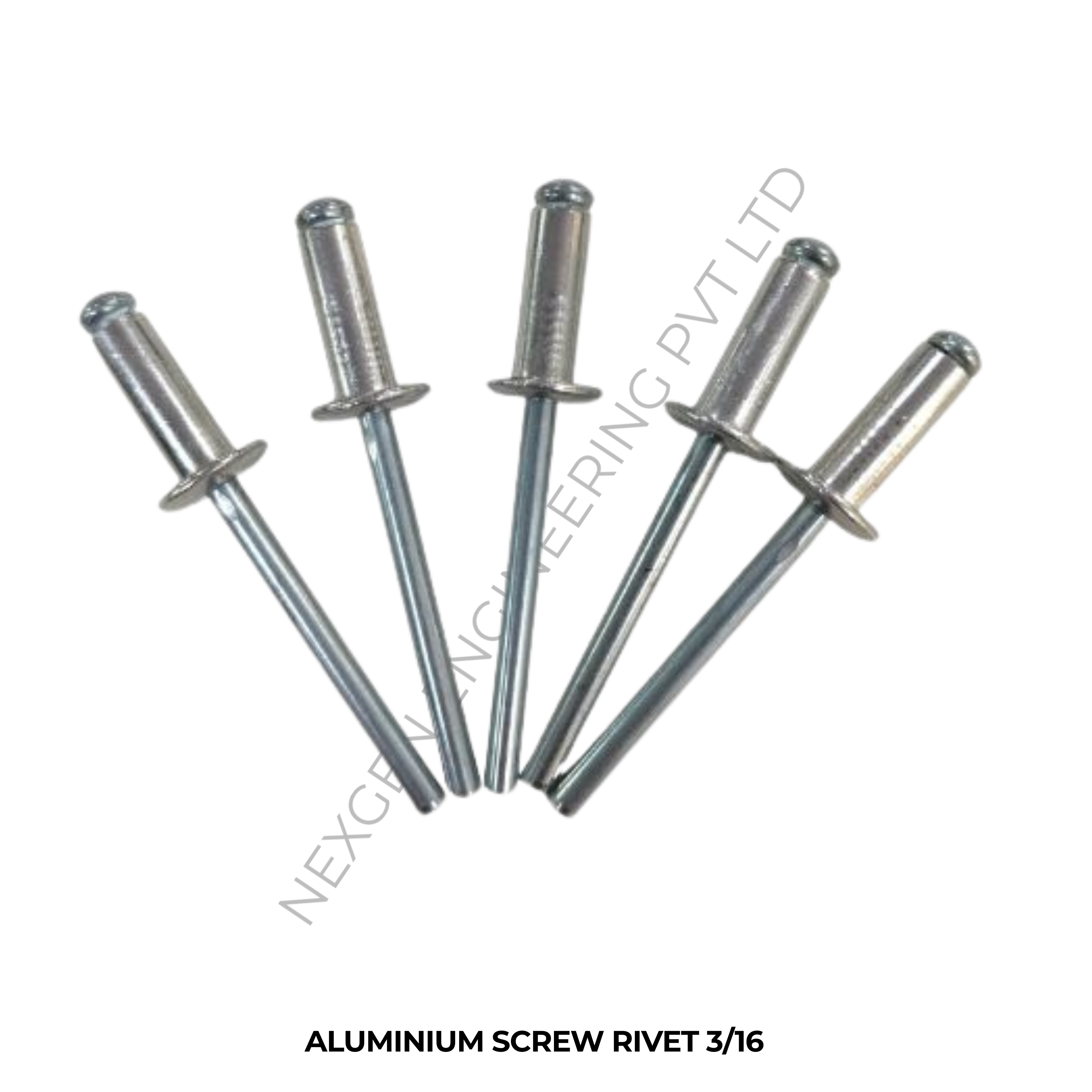 ALUMINIUM SCREW RIVET 3/16