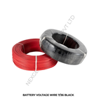 BATTERY VOLTAGE WIRE 7/36 BLACK