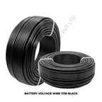 BATTERY VOLTAGE WIRE 7/36 BLACK