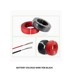 BATTERY VOLTAGE WIRE 7/36 BLACK