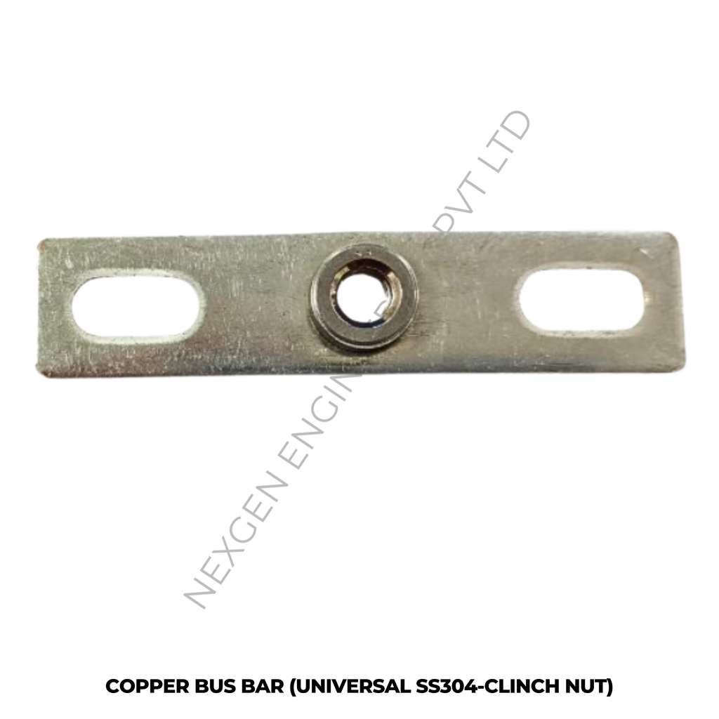 COPPER BUS BAR (UNIVERSAL SS304-CLINCH NUT)
