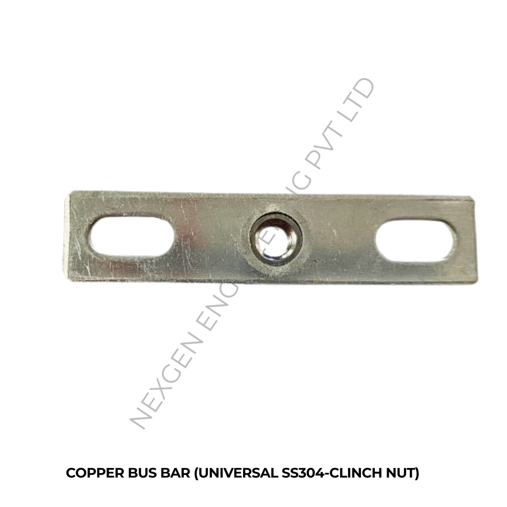 COPPER BUS BAR (UNIVERSAL SS304-CLINCH NUT)