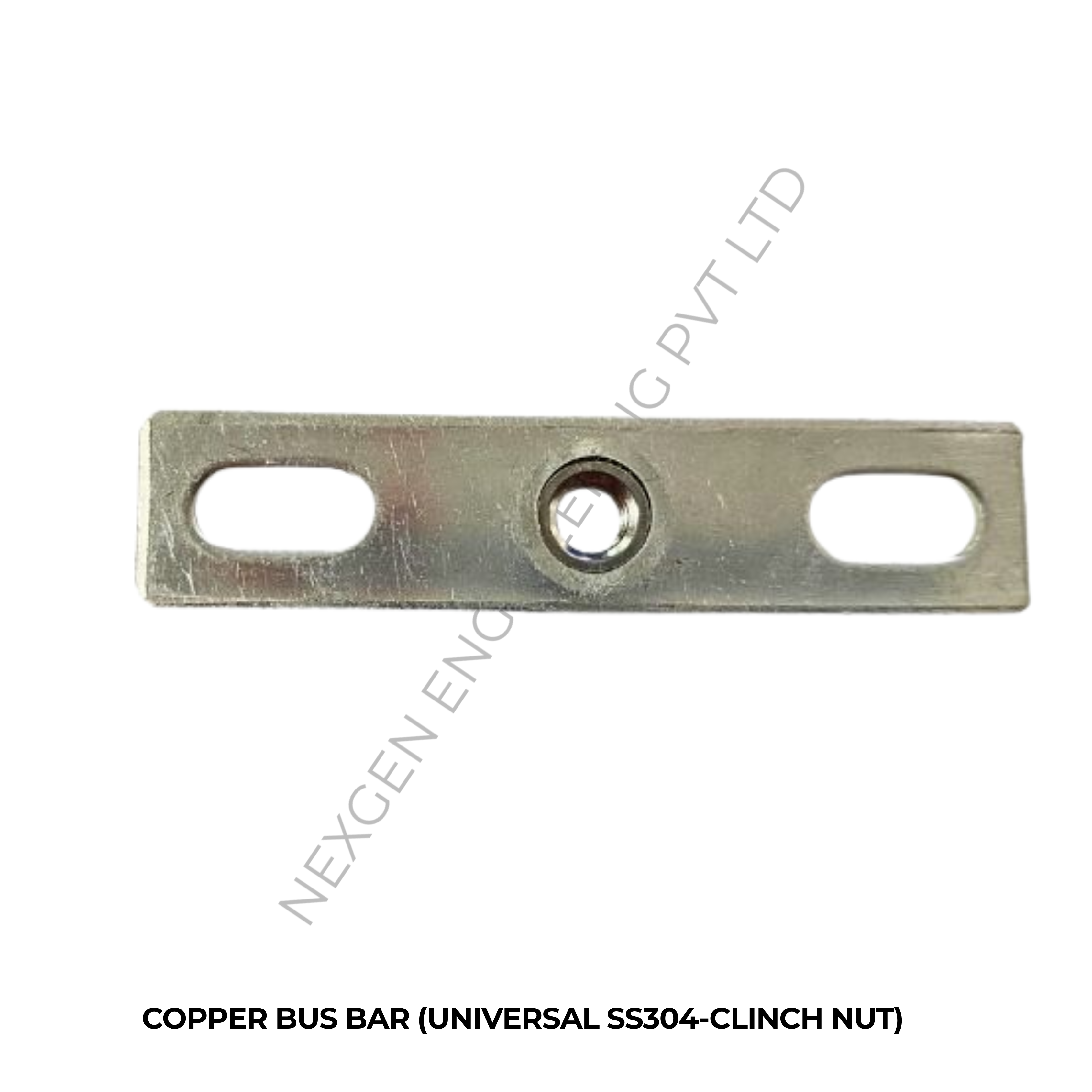 COPPER BUS BAR (UNIVERSAL SS304-CLINCH NUT)