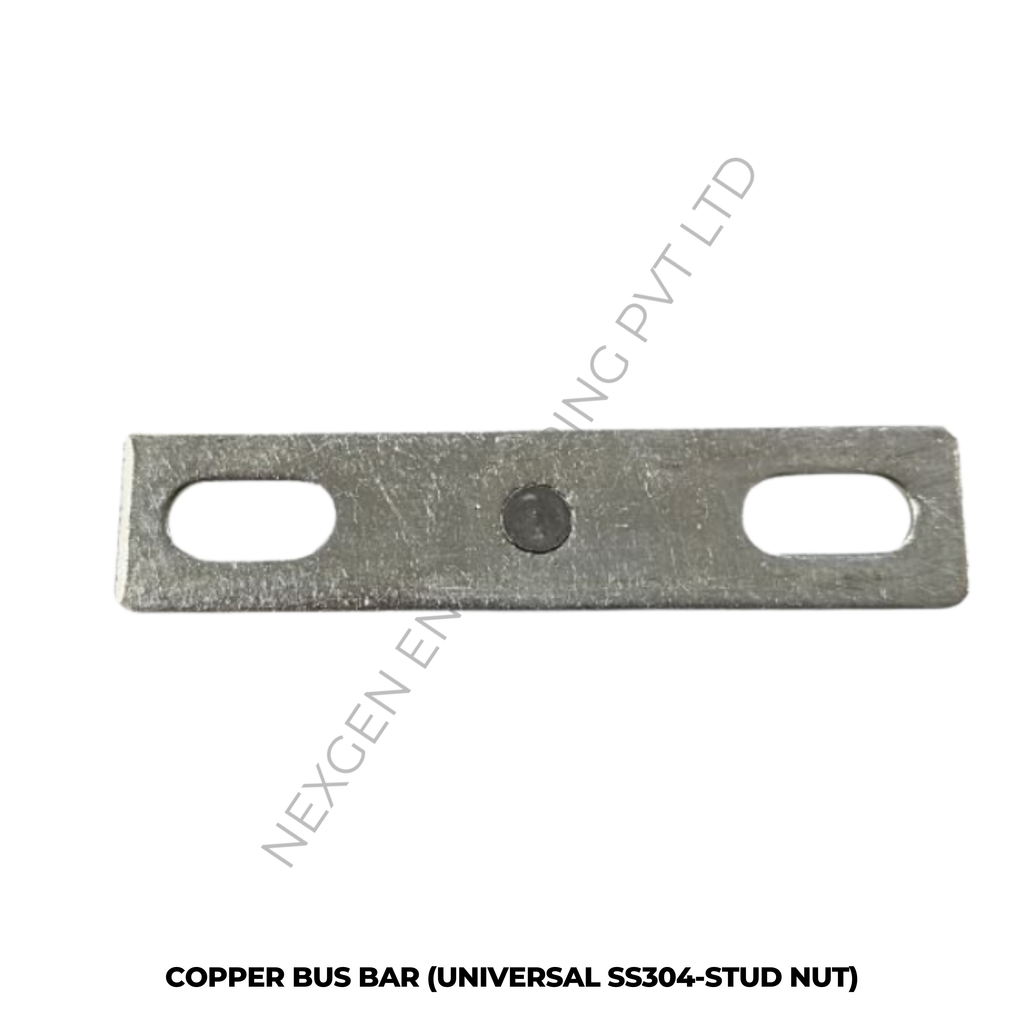 COPPER BUS BAR (UNIVERSAL SS304-STUD NUT)