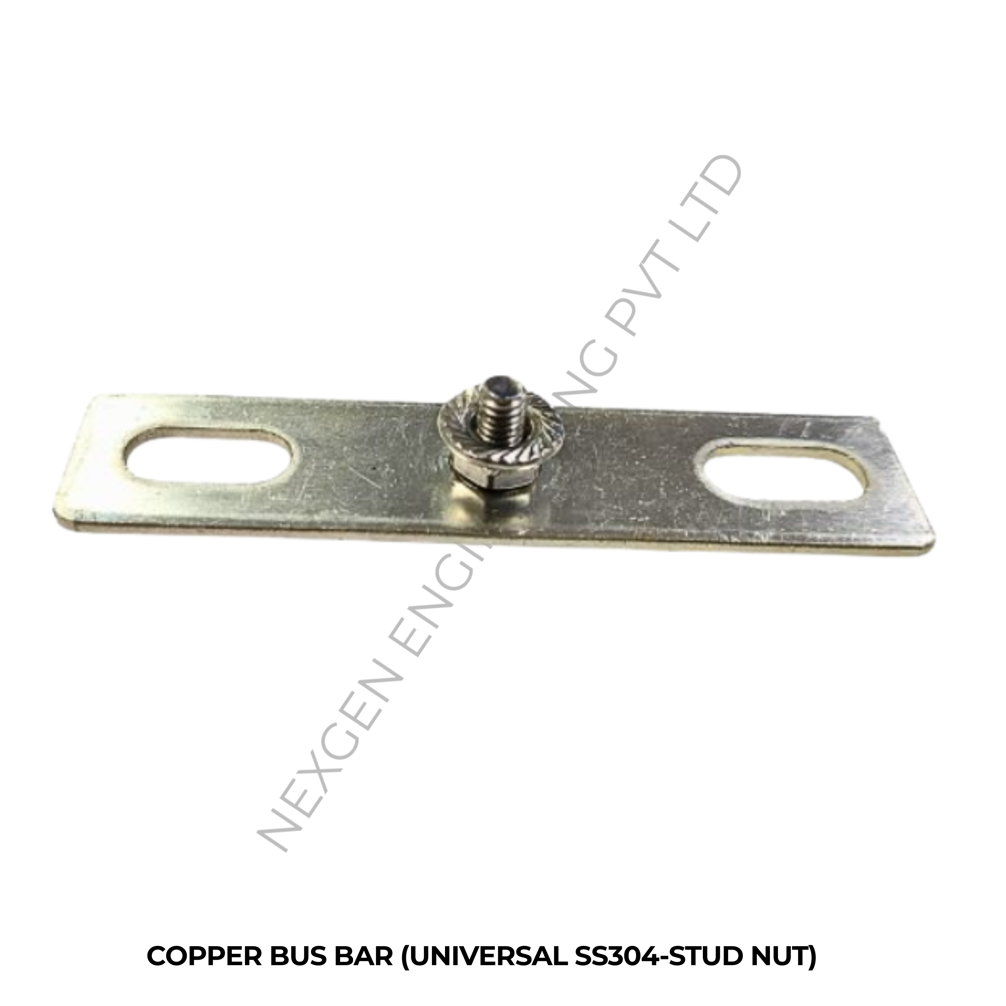 COPPER BUS BAR (UNIVERSAL SS304-STUD NUT)