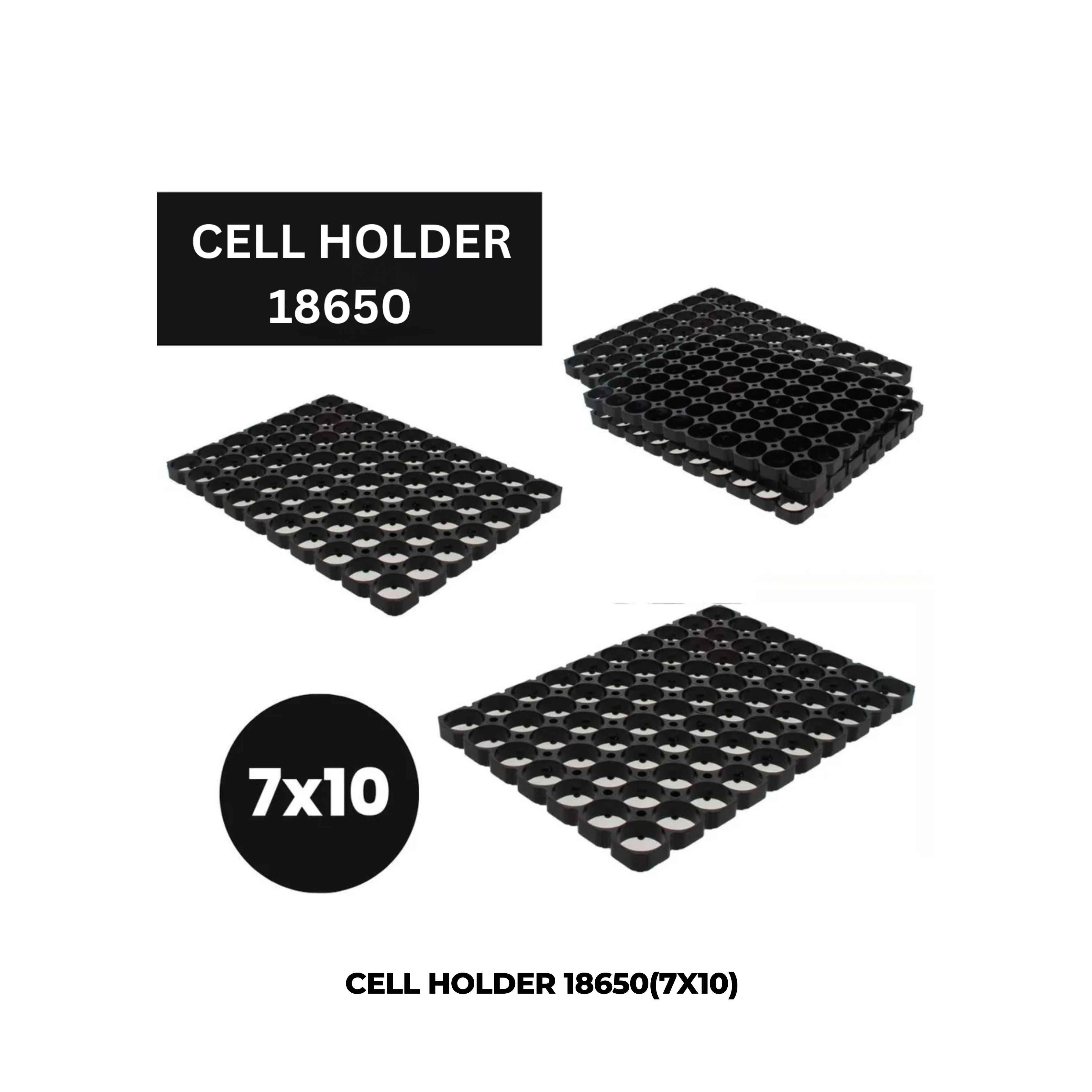 CELL HOLDER 18650(7X10)