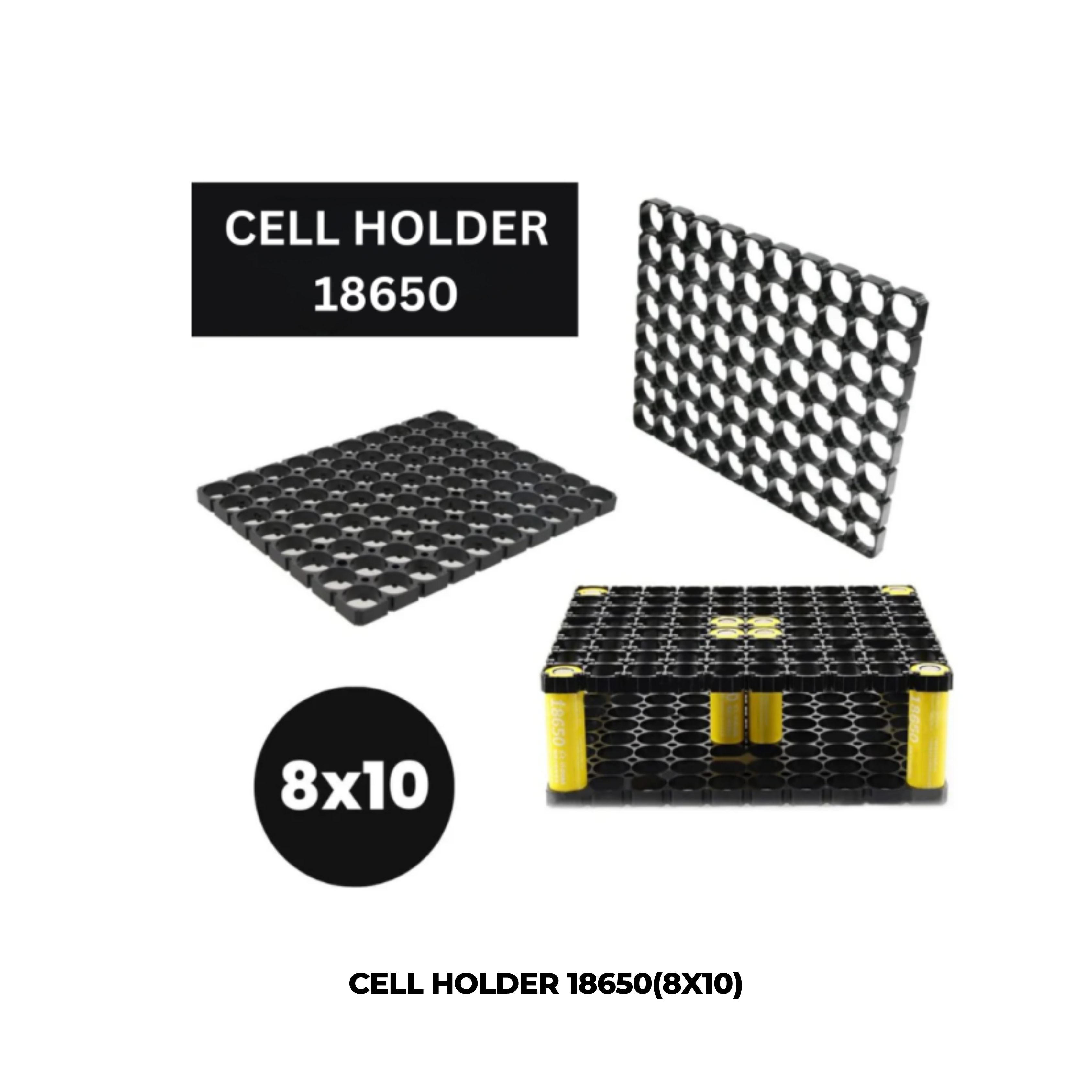 CELL HOLDER 18650(8X10)
