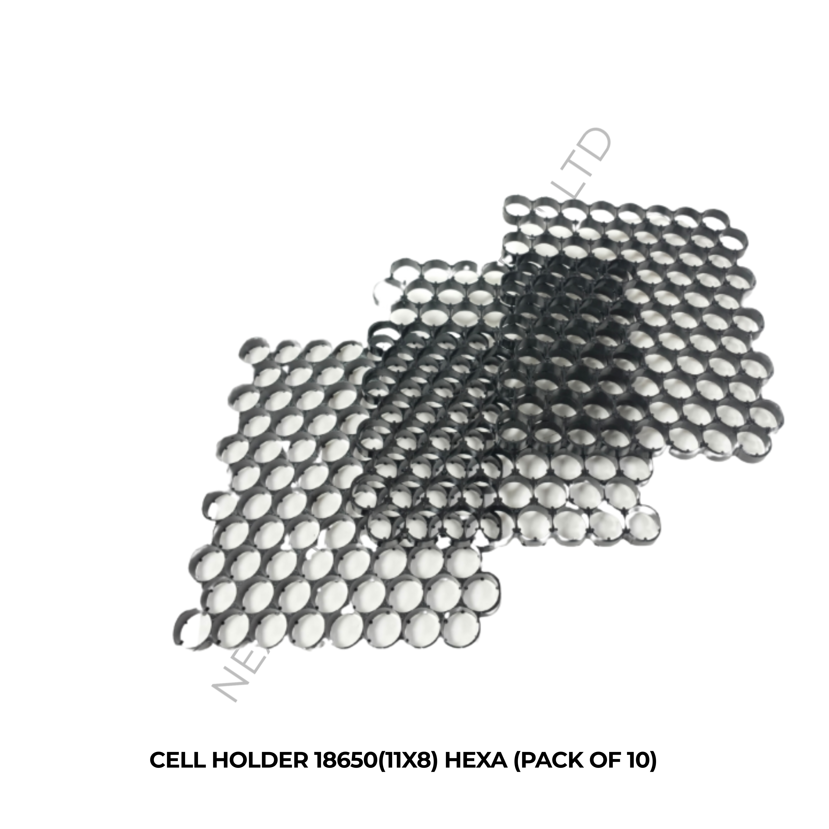 CELL HOLDER 18650(11X8) HEXA (PACK OF 10)
