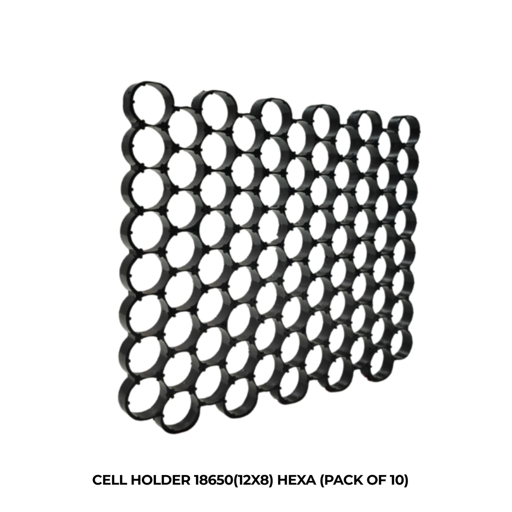 CELL HOLDER 18650(12X8) HEXA (PACK OF 10)