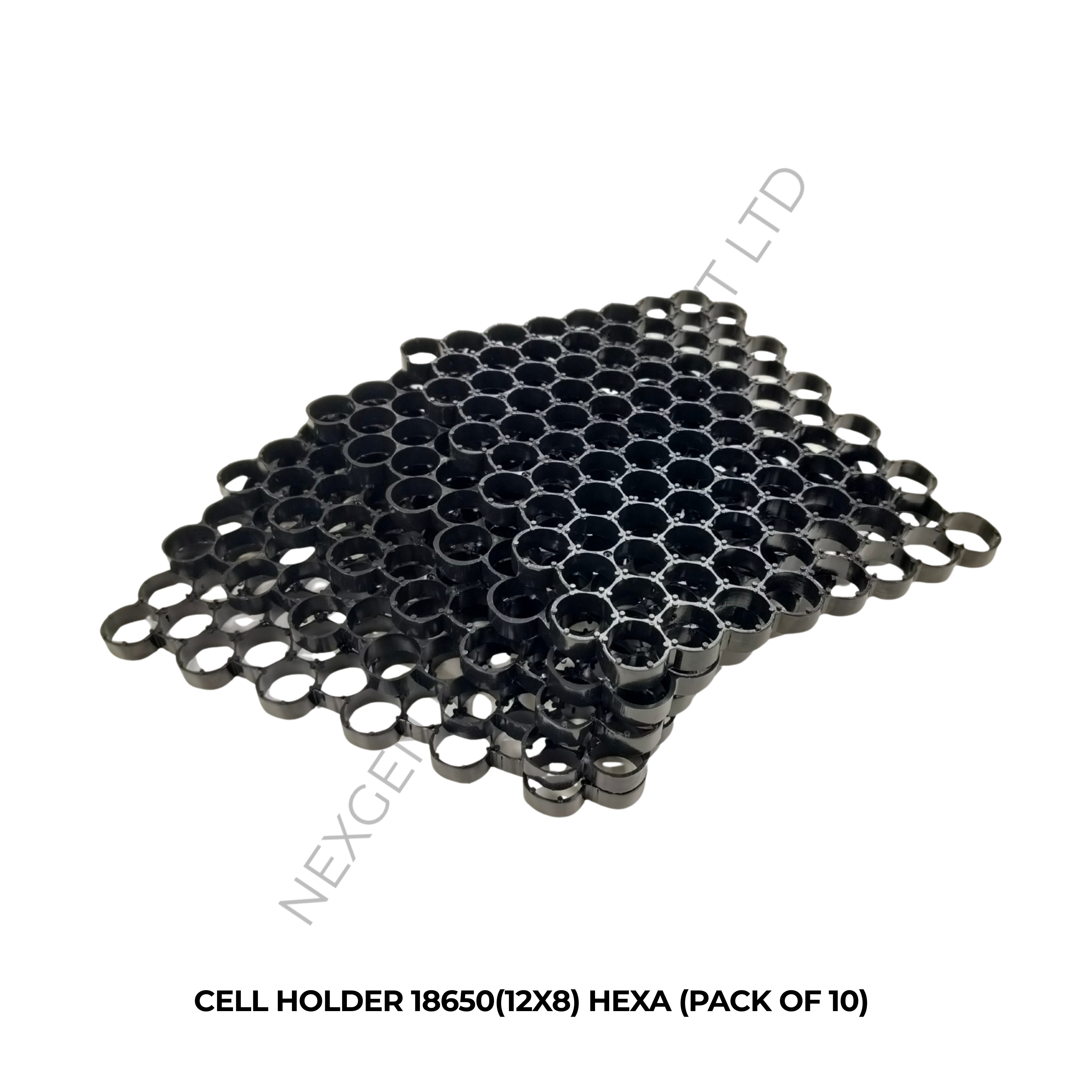CELL HOLDER 18650(12X8) HEXA (PACK OF 10)