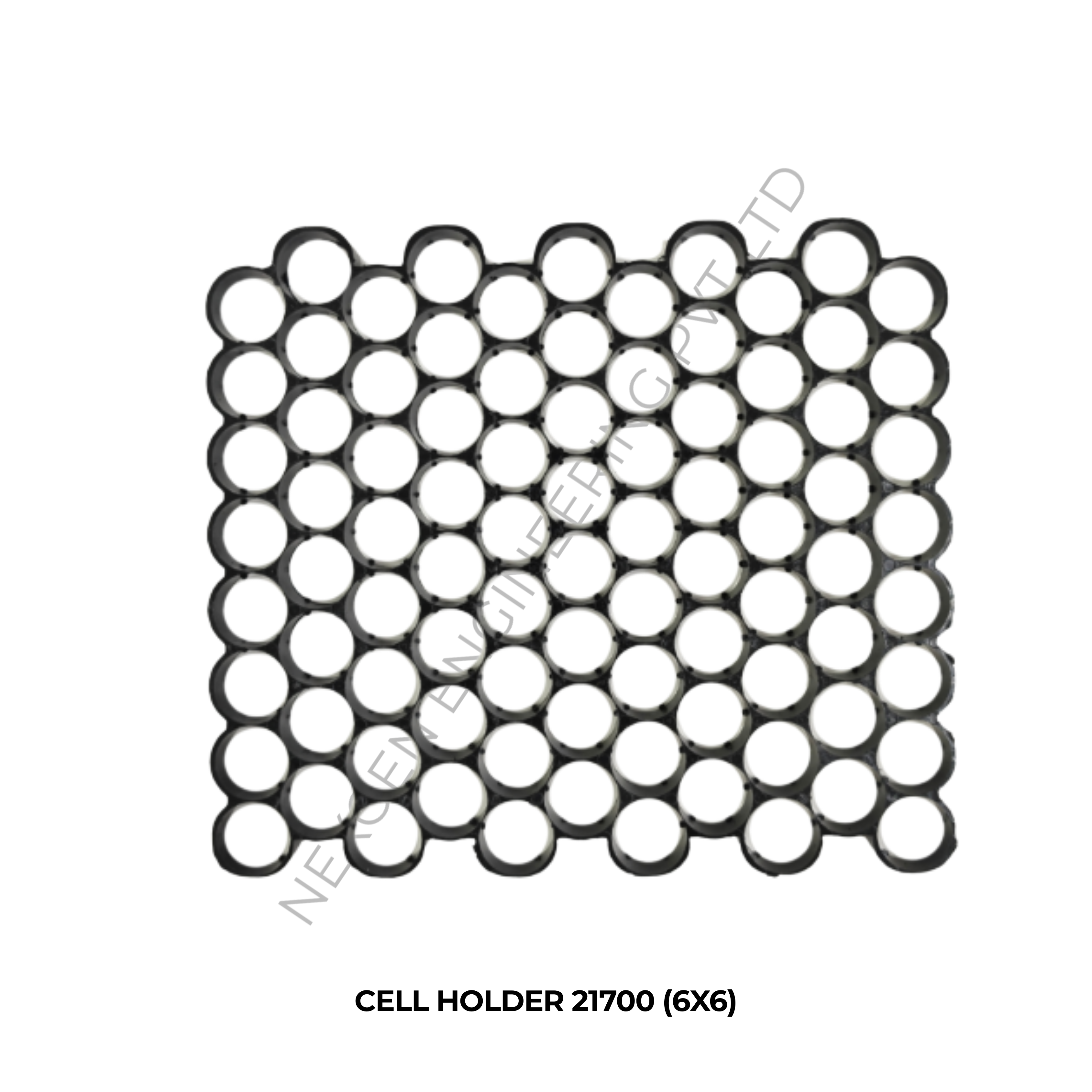 CELL HOLDER 21700 (6X6)