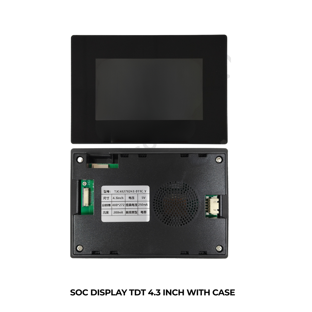 SOC DISPLAY TDT 4.3 INCH WITH CASE