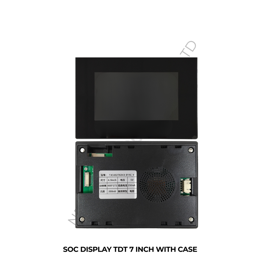 SOC DISPLAY TDT 7 INCH WITH CASE