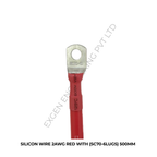 SILICON WIRE 2AWG RED WITH (SC70-6LUGS) 500MM