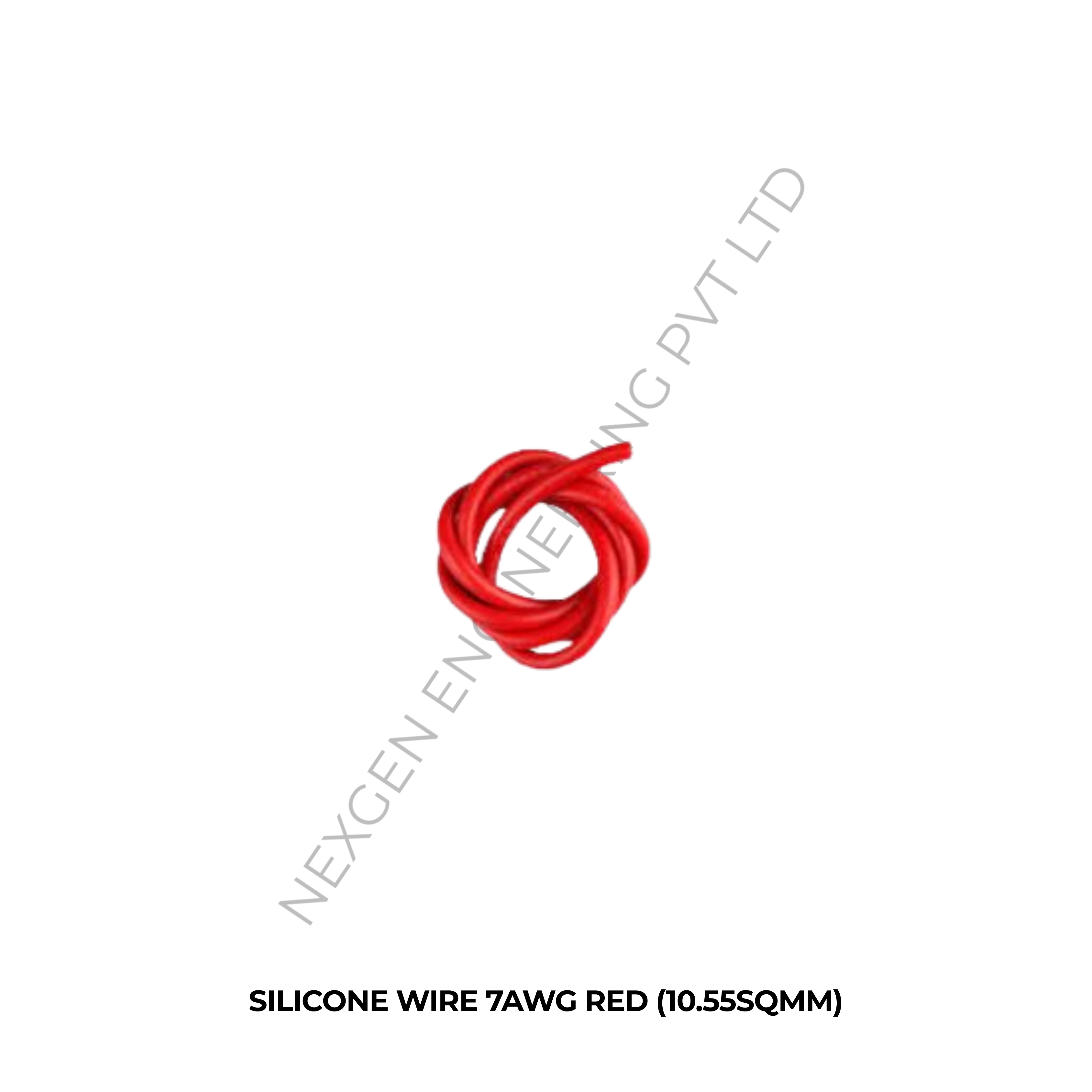 SILICONE WIRE 7AWG RED (10.55SQMM)