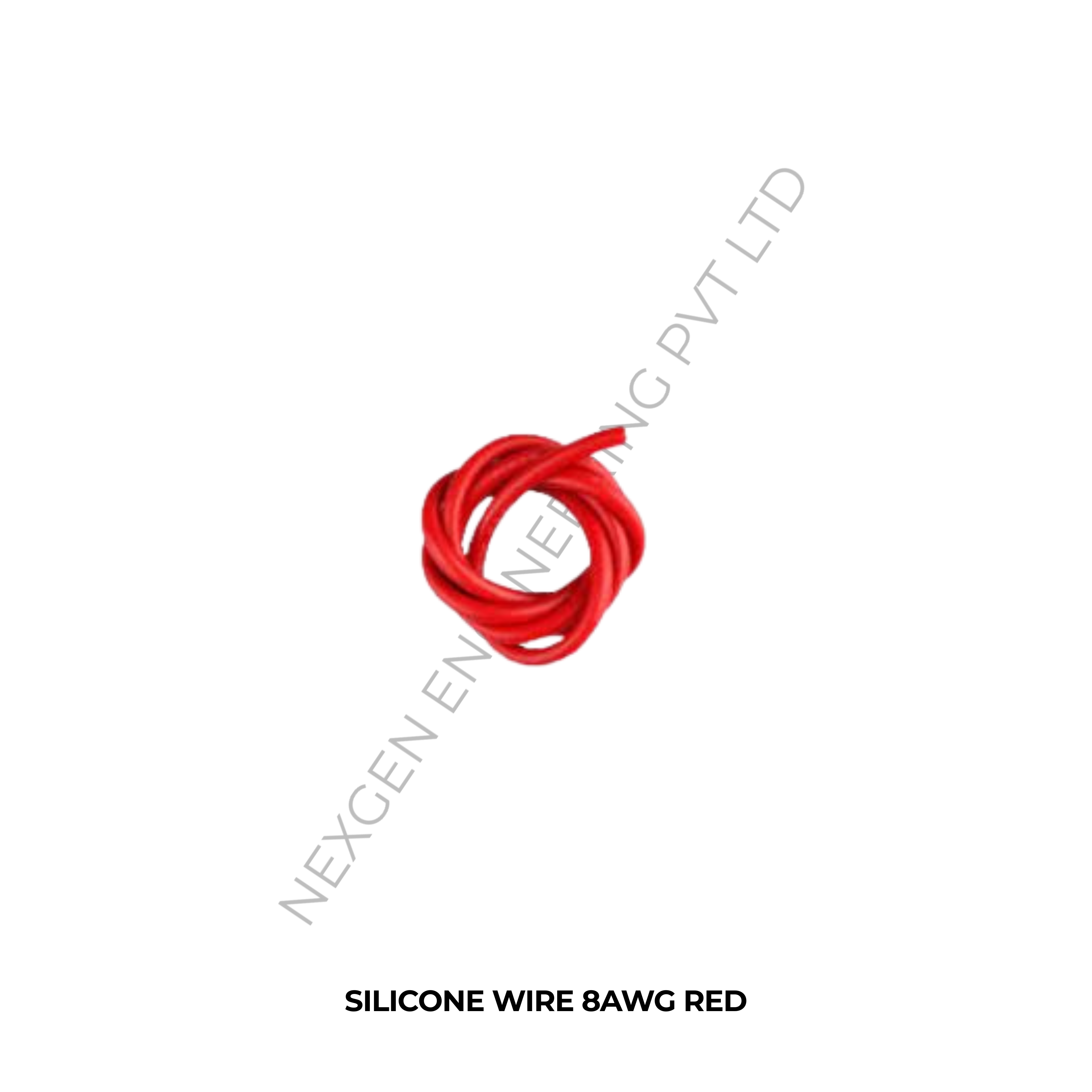 SILICONE WIRE 8AWG RED