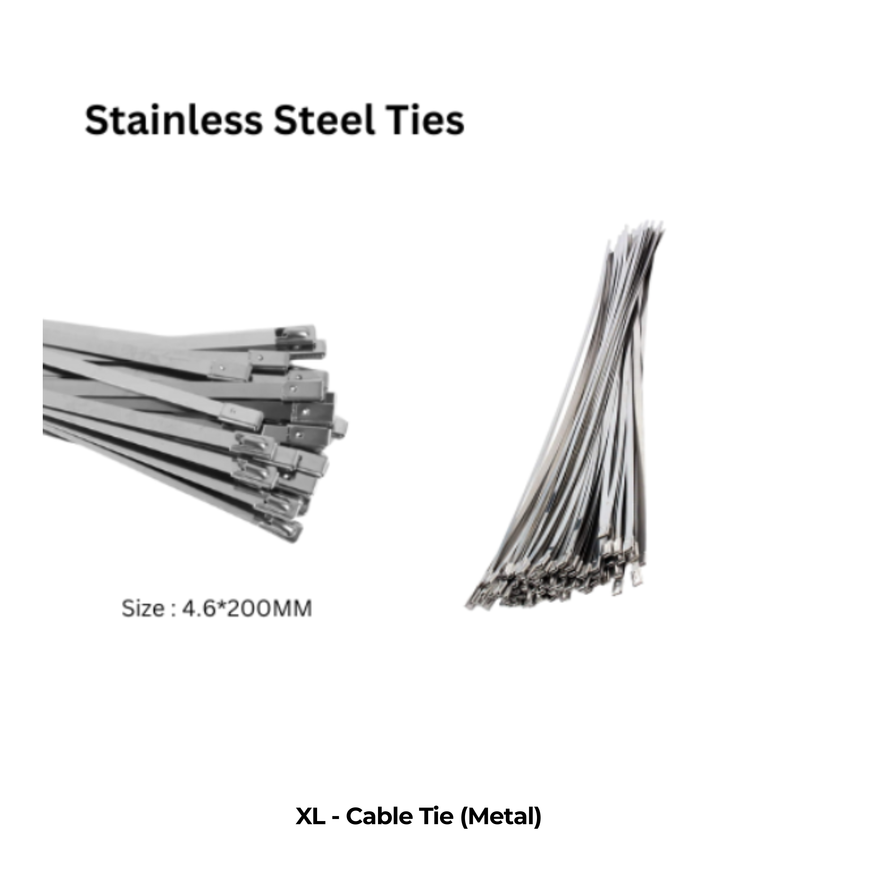 XL - Cable Tie (Metal)