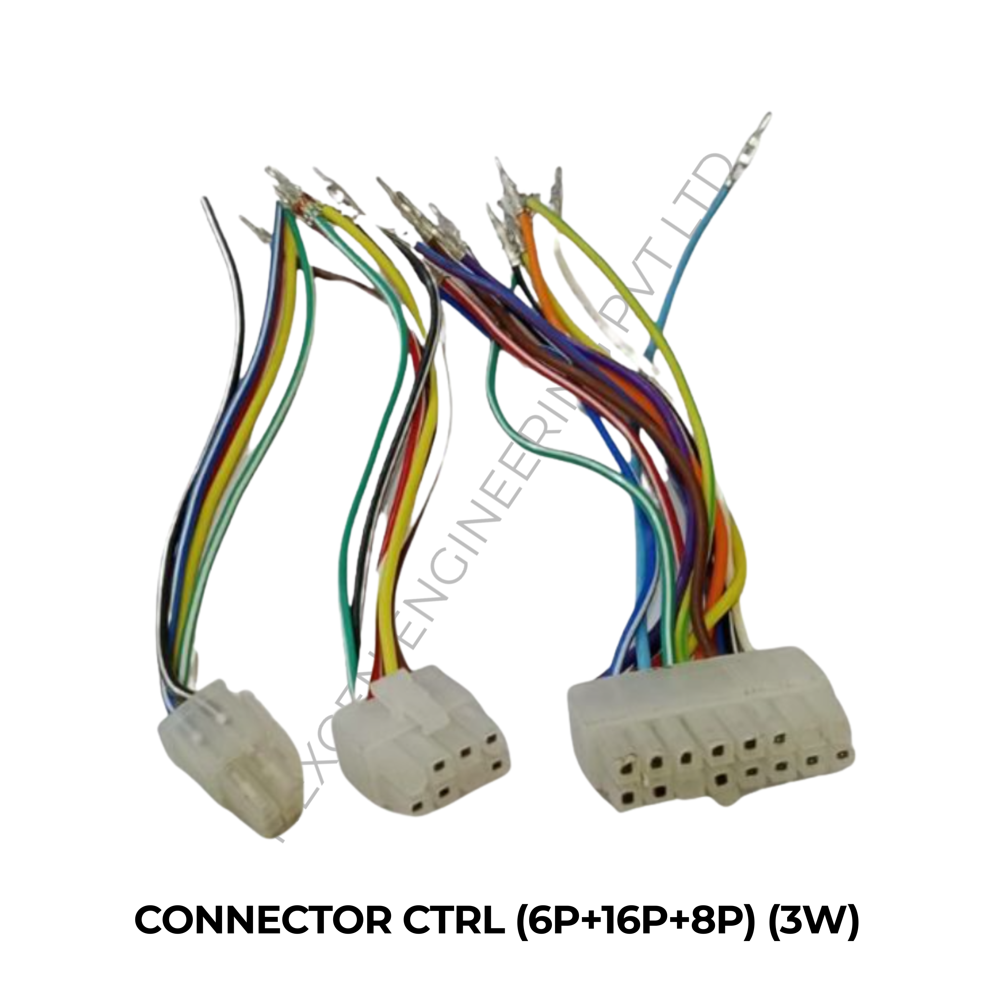 CONNECTOR CTRL (6P+16P+8P) (3W)