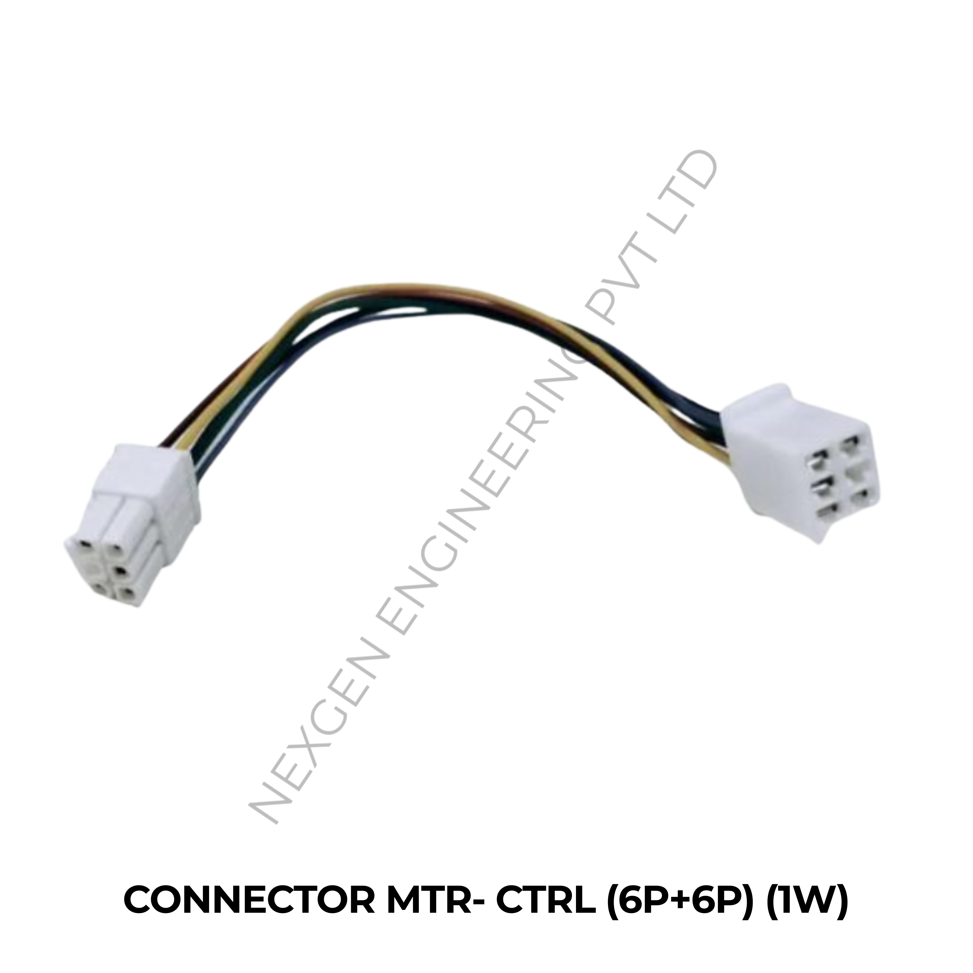 CONNECTOR MTR- CTRL (6P+6P) (1W)