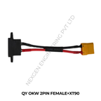 QY OKW 2PIN FEMALE+XT90