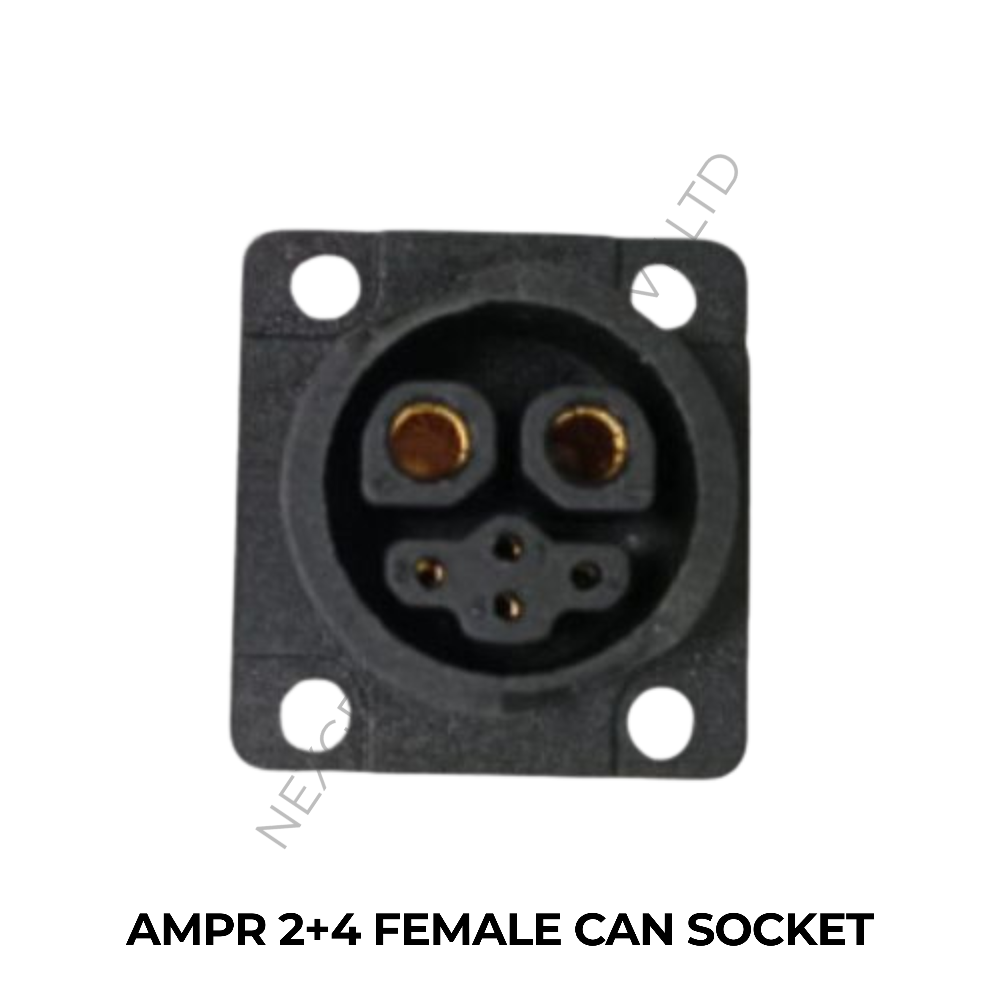 AMPR 2+4 FEMALE CAN SOCKET