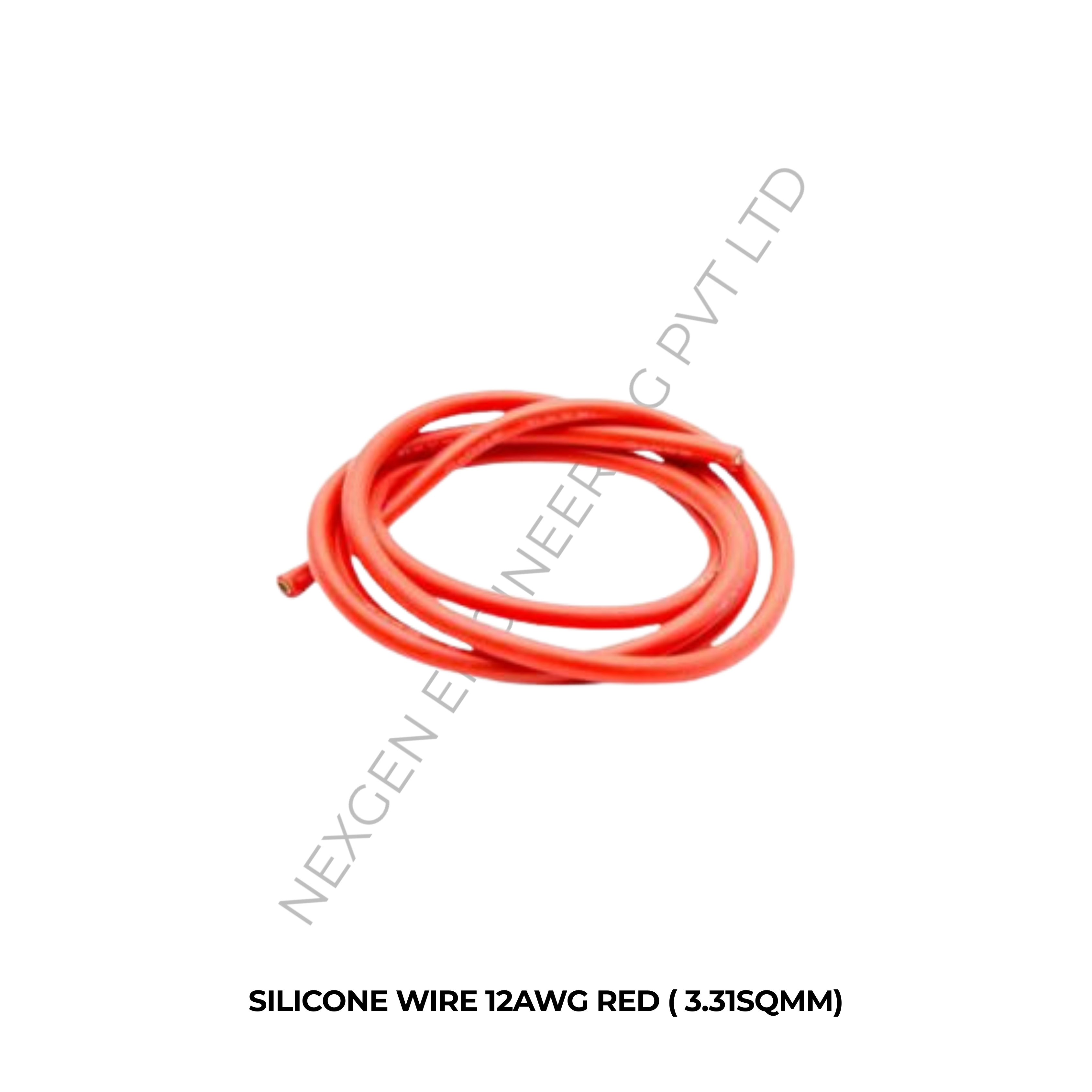 SILICONE WIRE 12AWG RED ( 3.31SQMM)