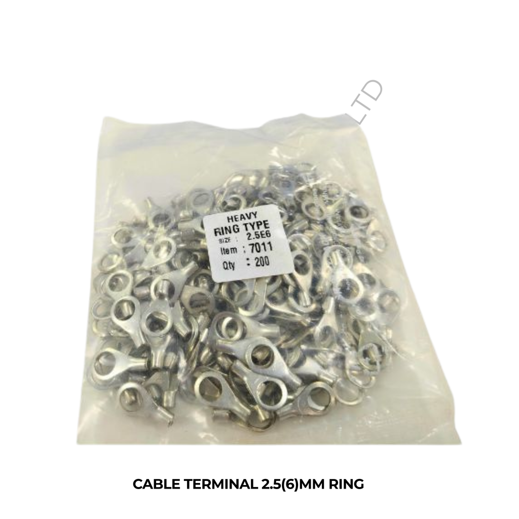 CABLE TERMINAL 2.5(6)MM RING