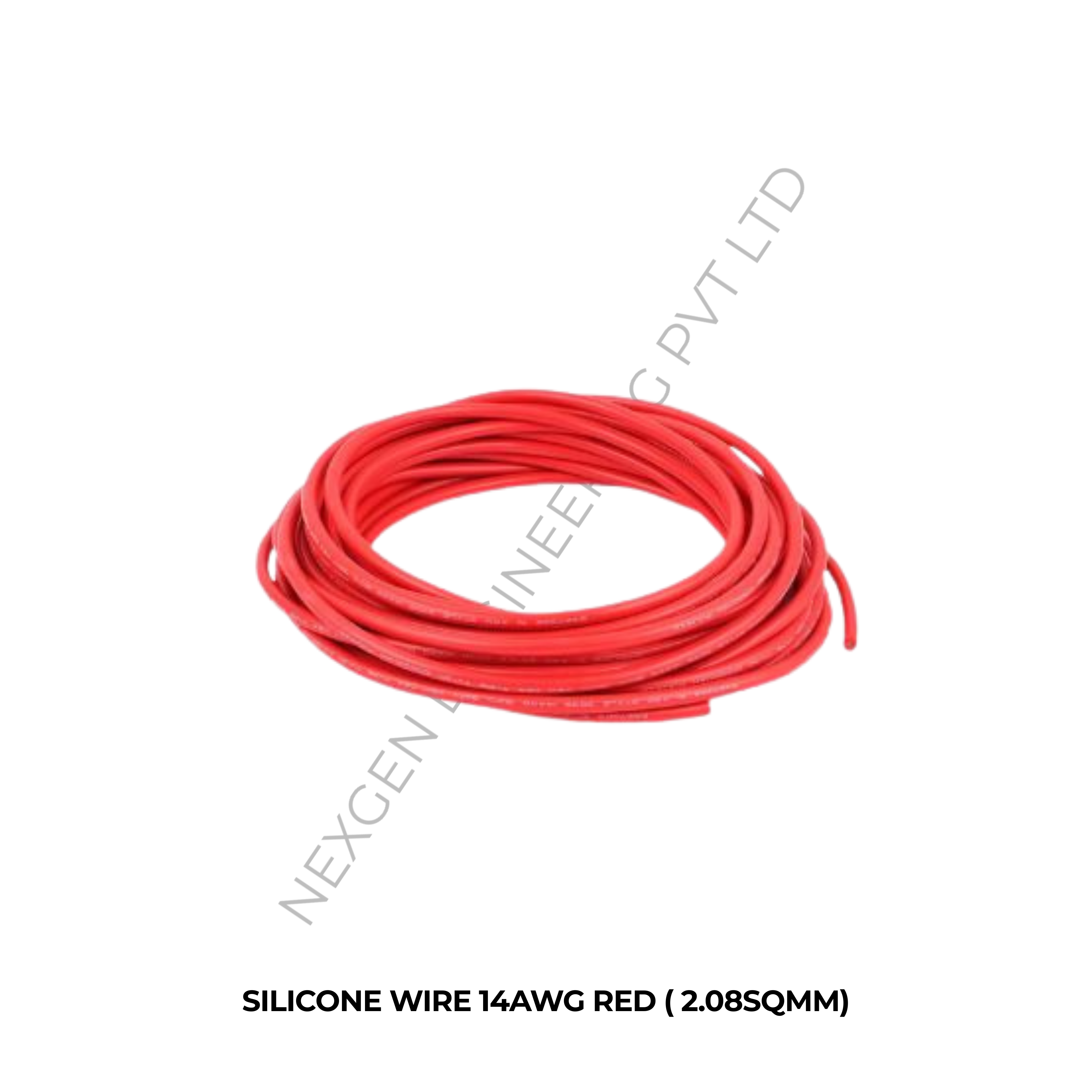 SILICONE WIRE 14AWG RED ( 2.08SQMM)