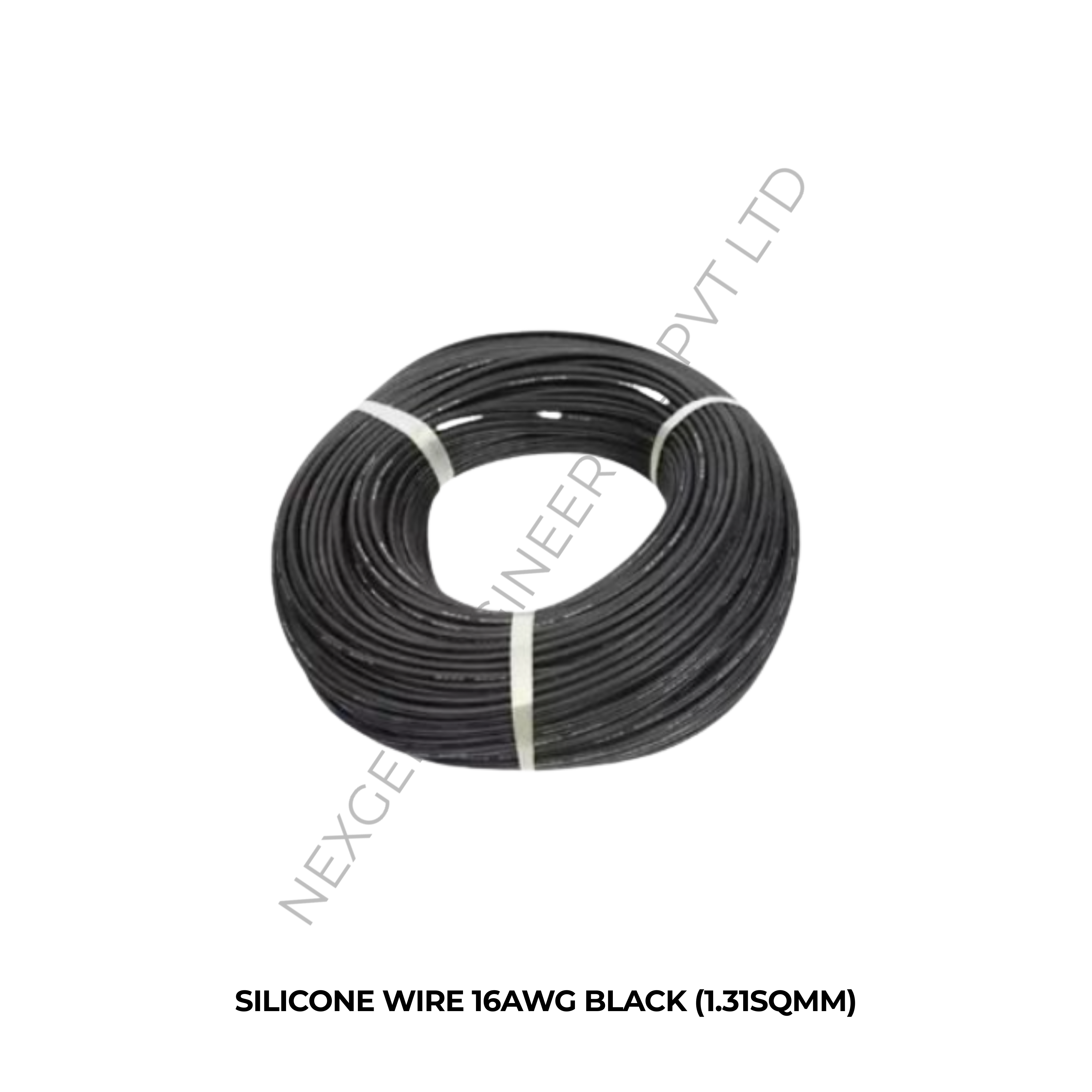 SILICONE WIRE 16AWG BLACK (1.31SQMM)