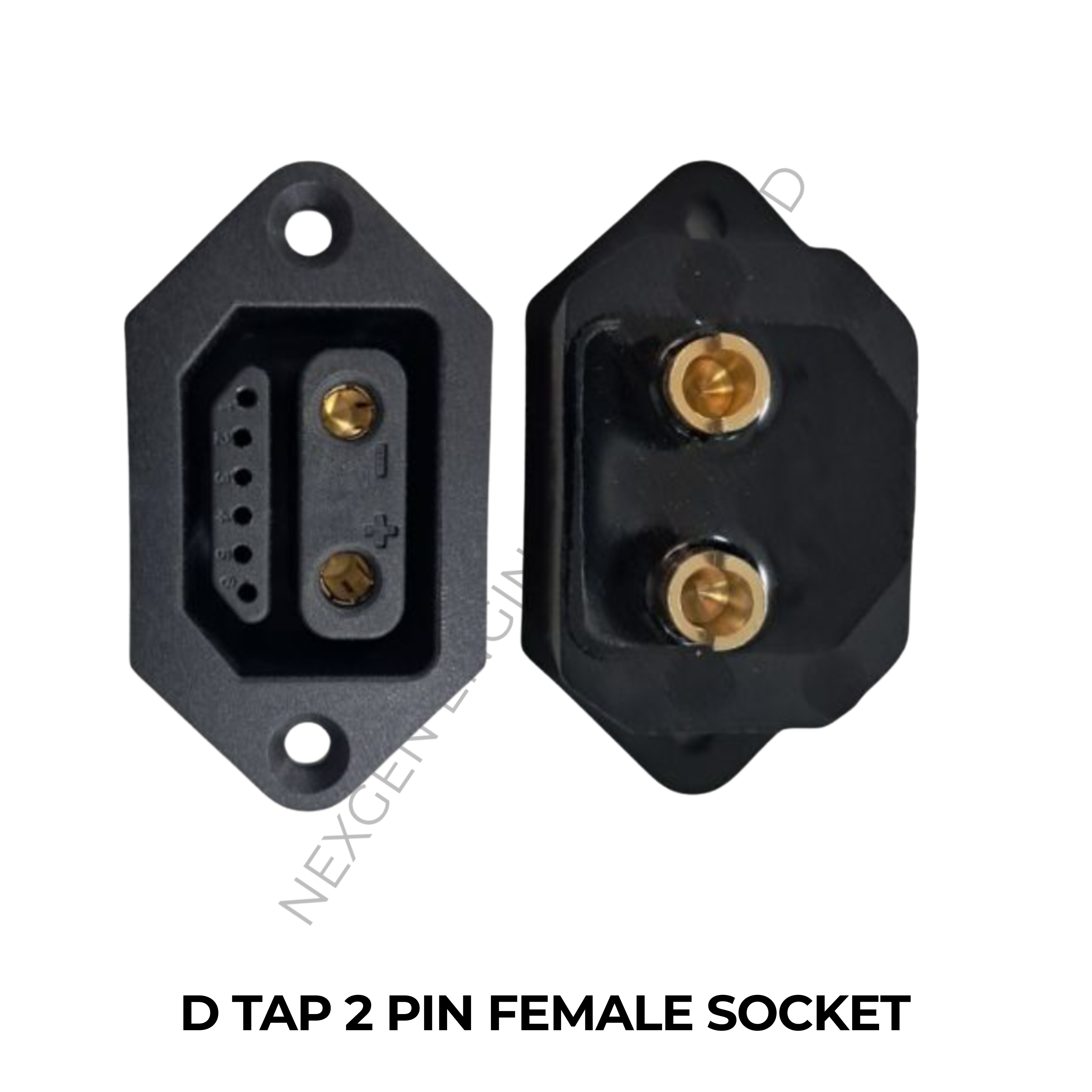 D TAP 2 PIN FEMALE SOCKET